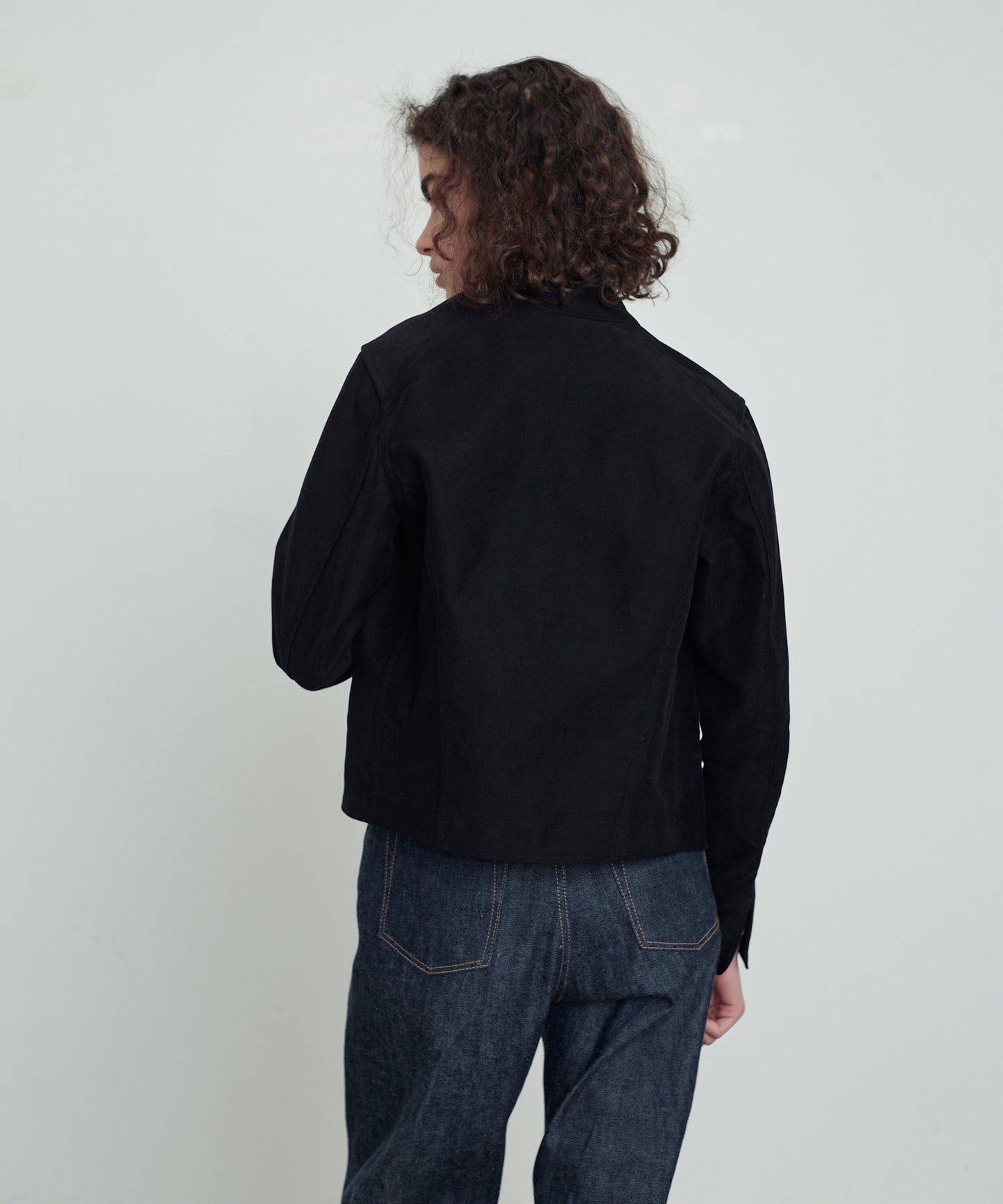 【 25FW 】ANATOMICA LADIES DOLMAN MOLESKIN / BLACK