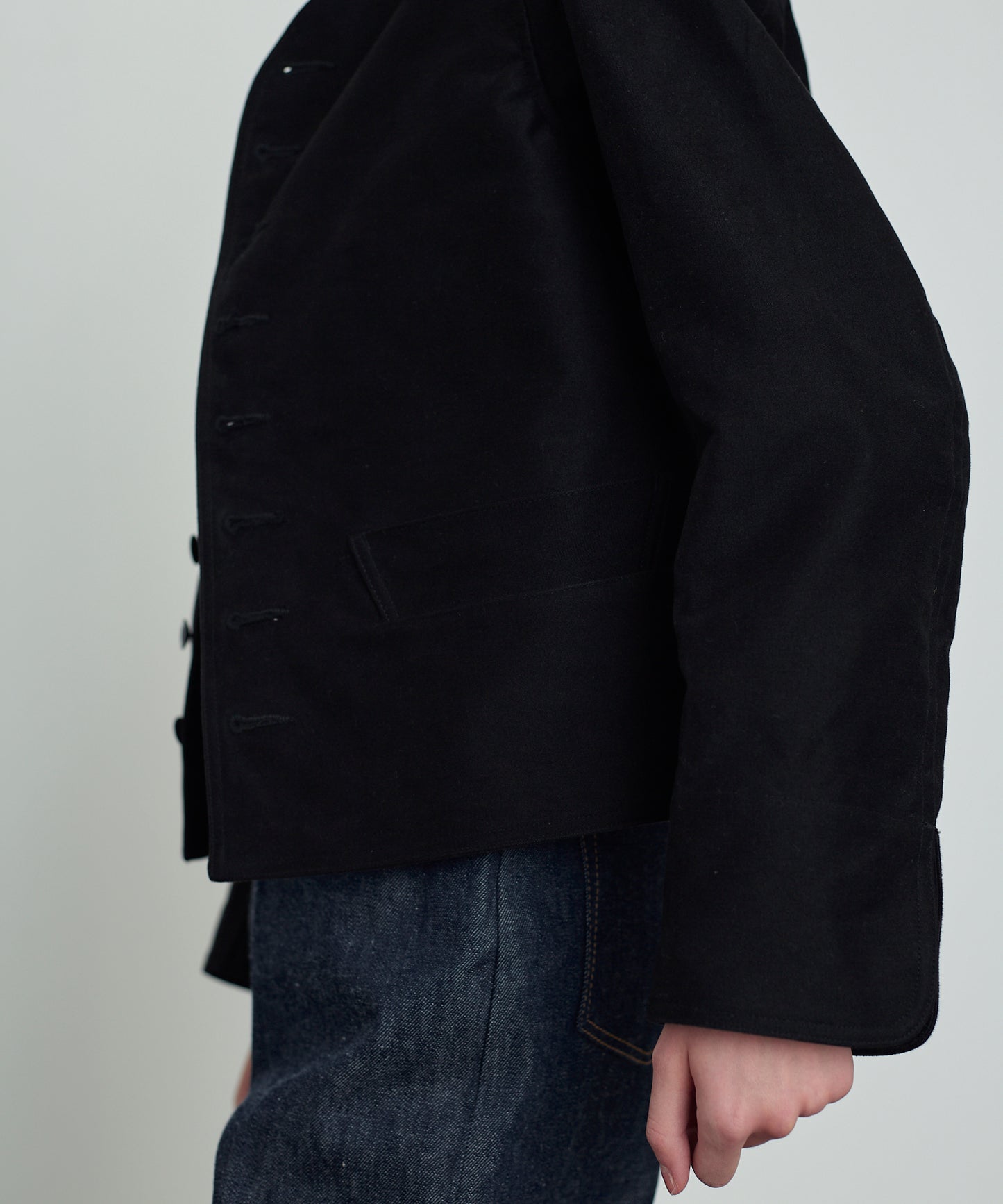 【 25FW 】ANATOMICA LADIES DOLMAN MOLESKIN / BLACK