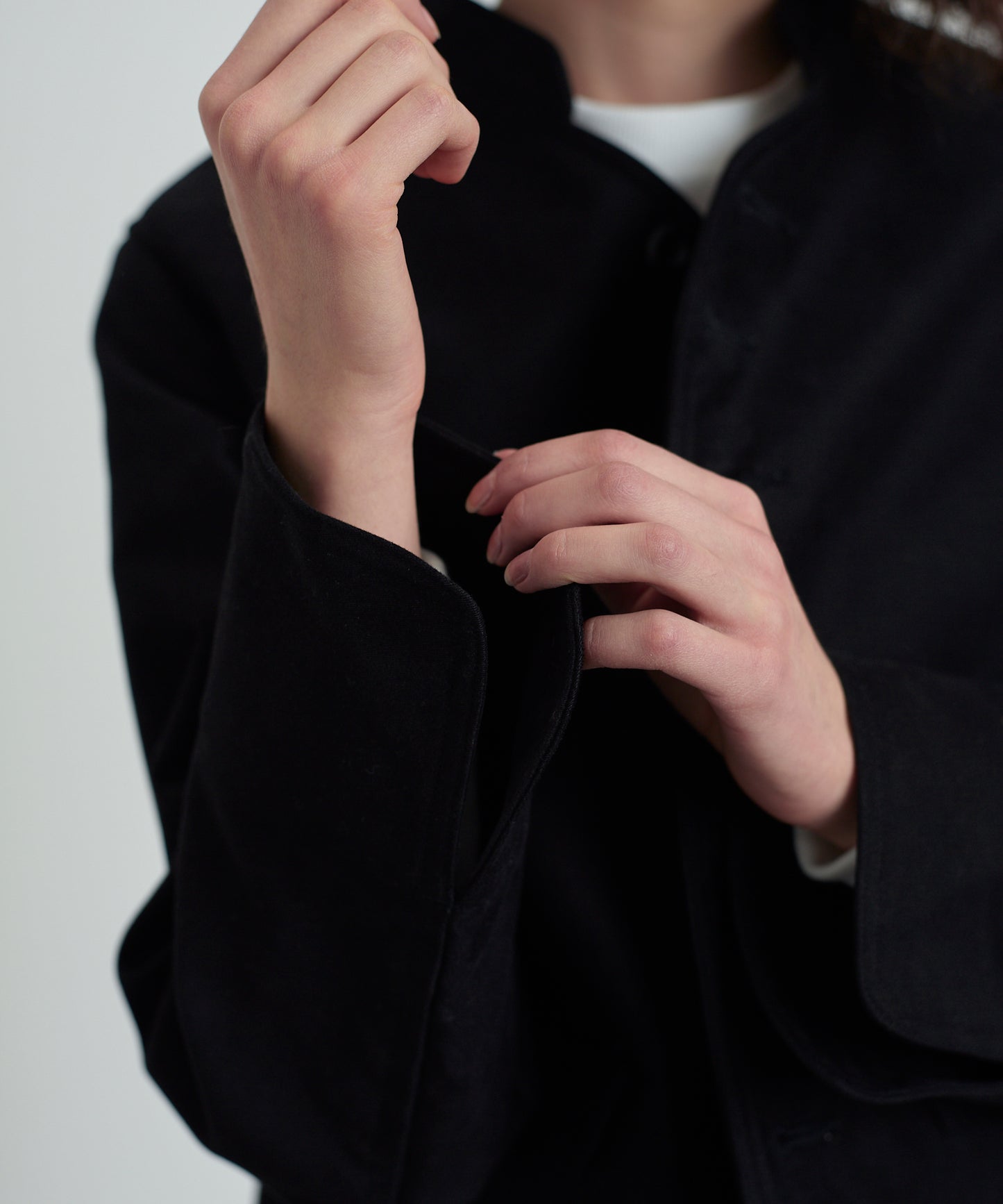 【 25FW 】ANATOMICA LADIES DOLMAN MOLESKIN / BLACK