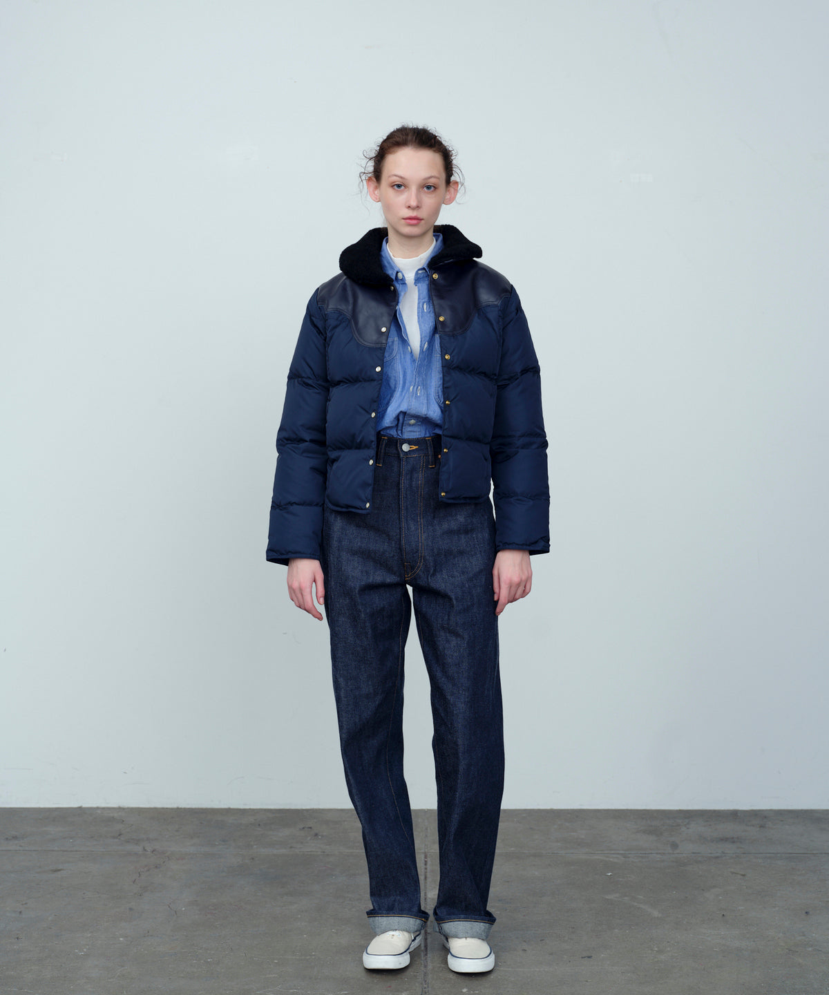 【 25FW 】RMFC HERITAGE JILLIAN JACKET / D.NAVY