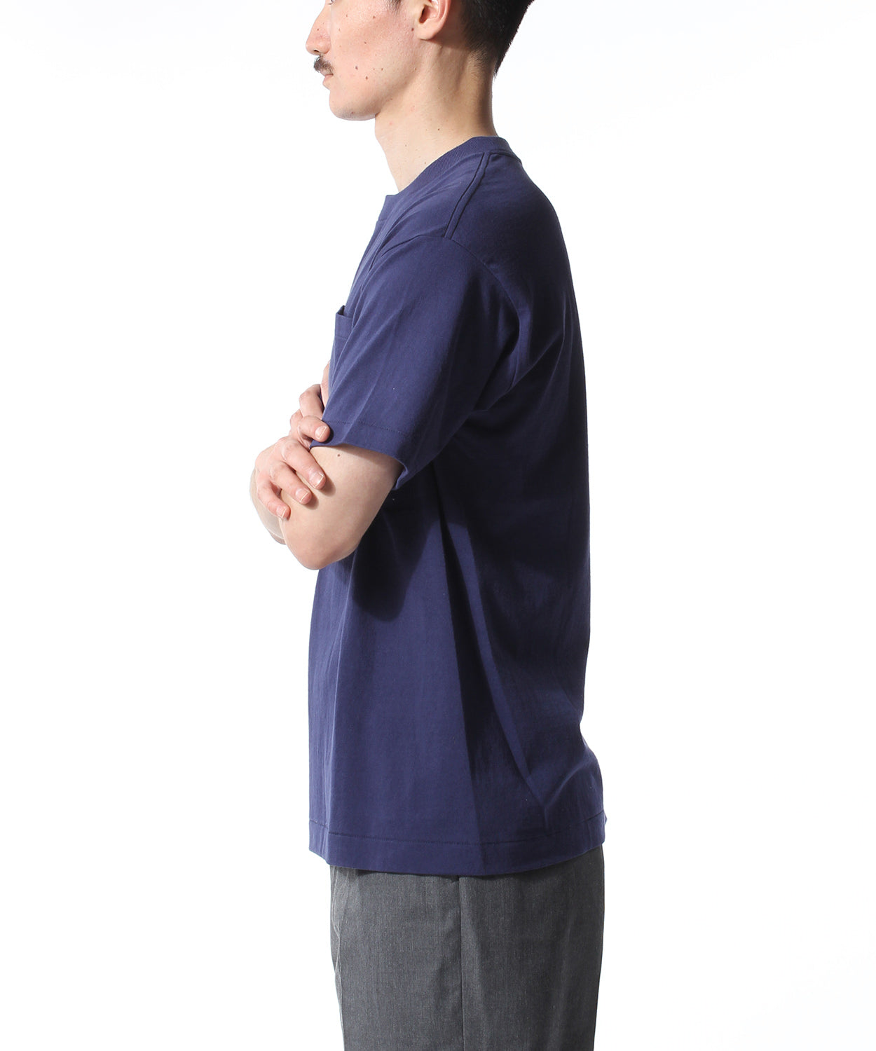 A'r DESIGN ORIGINAL POCKET TEE / NAVY