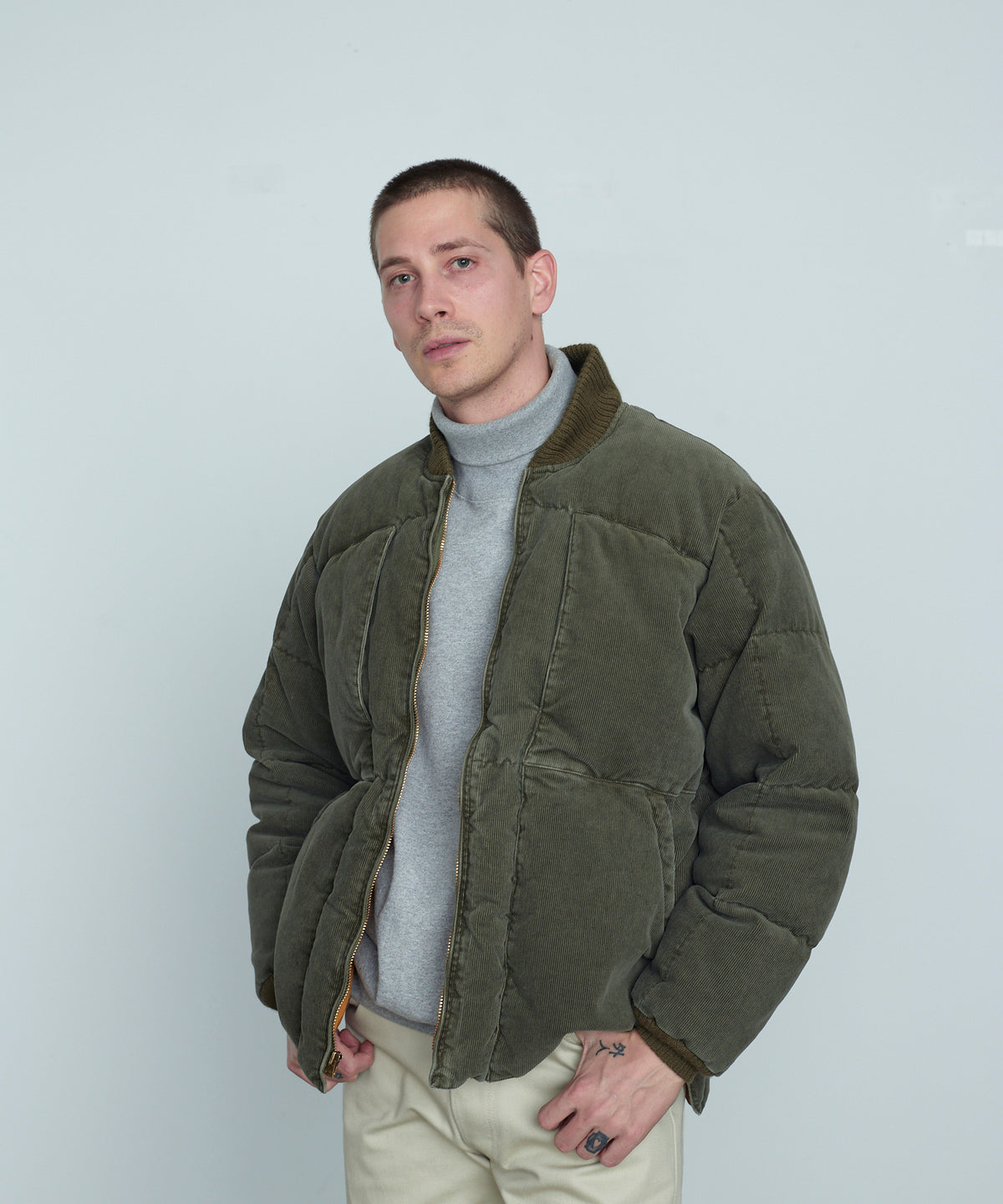 【 25FW PRE-ORDER 】RMFC GRAND TETON MC JACKET CORDUROY / OLIVE