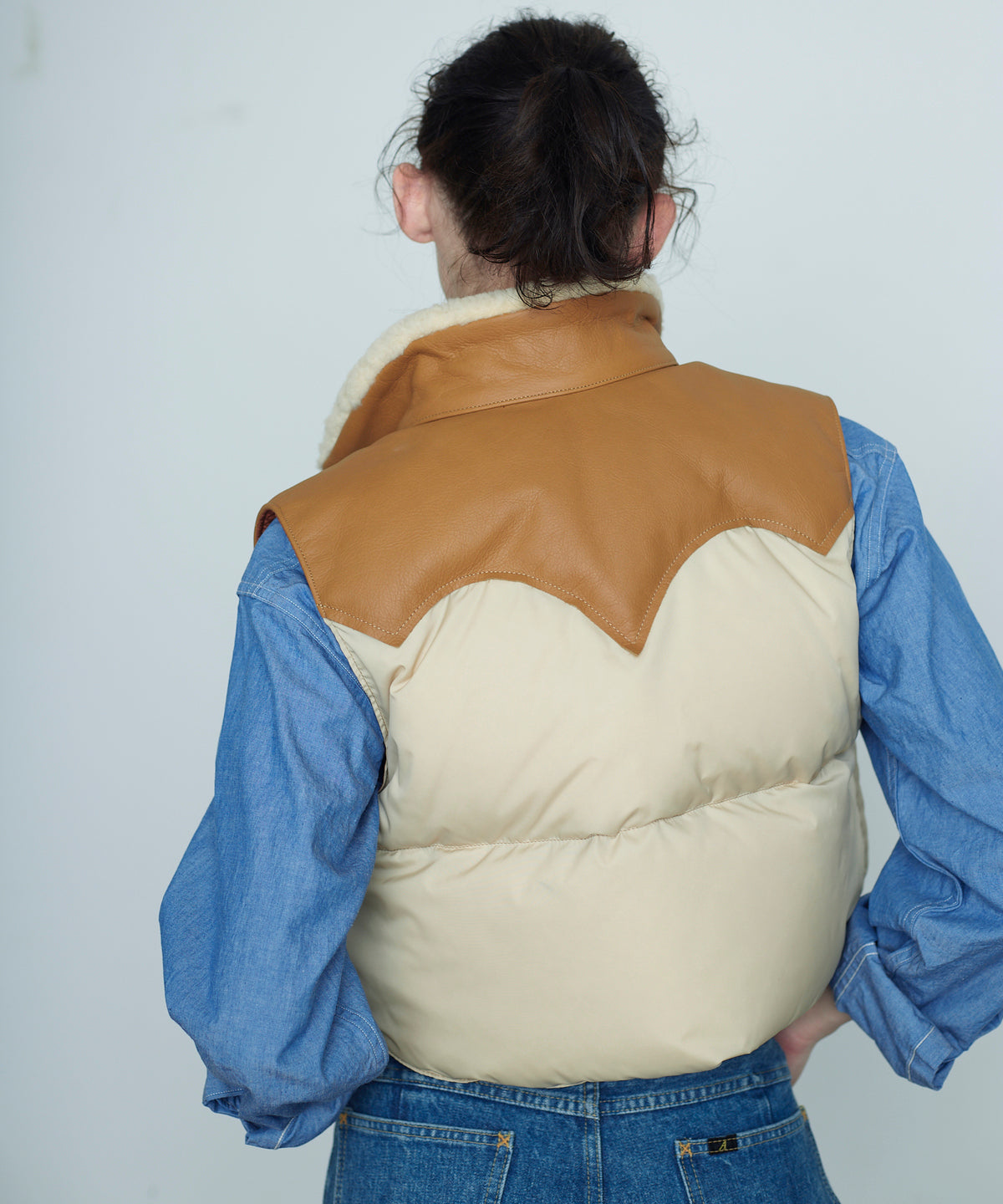 【 25FW 】RMFC HERITAGE ANNELLE VEST / L.BEIGE