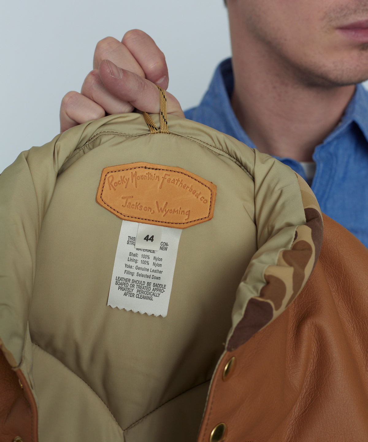 【 25FW 】RMFC HERITAGE DOWN VEST HUNTER CAMO / BROWN