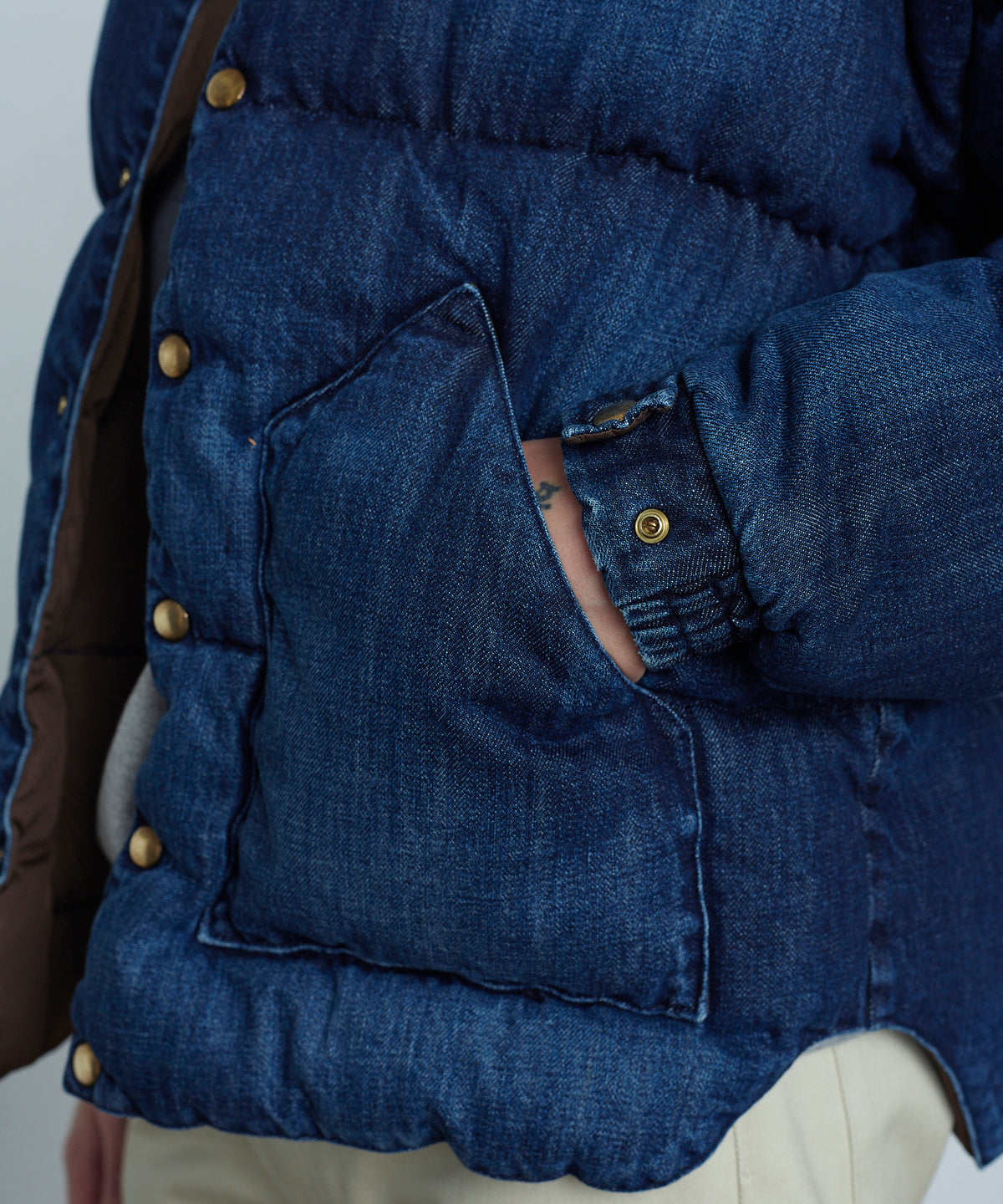 【 25FW PRE-ORDER 】RMFC HERITAGE DOWN JACKET DNIM / DENIM INDIGO