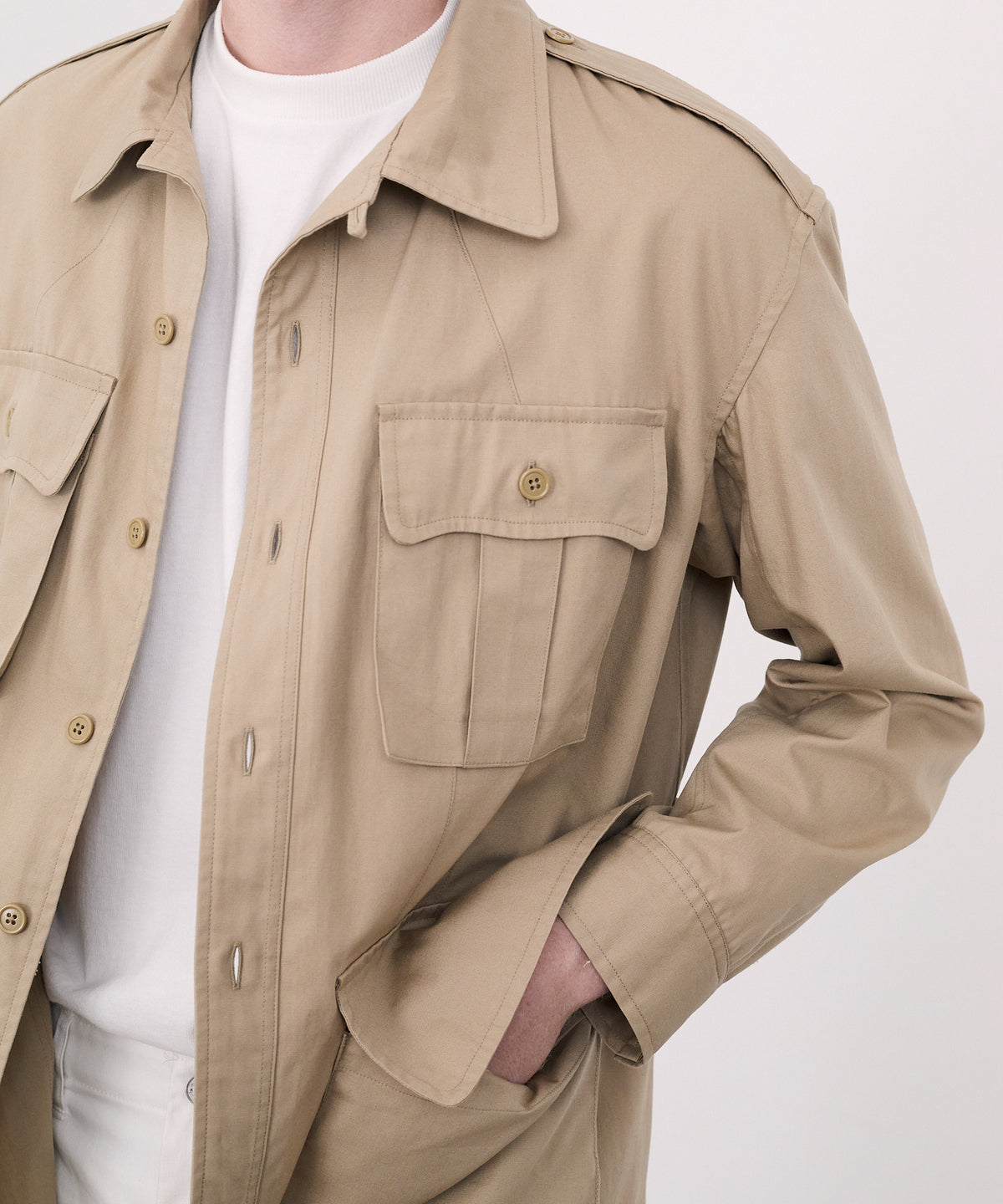 【 25SS 】ANATOMICA USAF BUSH JACKET / KHAKI