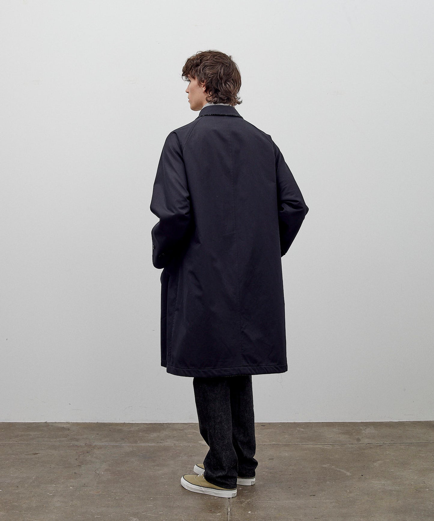 【 25FW 】ANATOMICA SINGLE RAGLAN COAT Ⅱ REVERSIBLE / BLACK