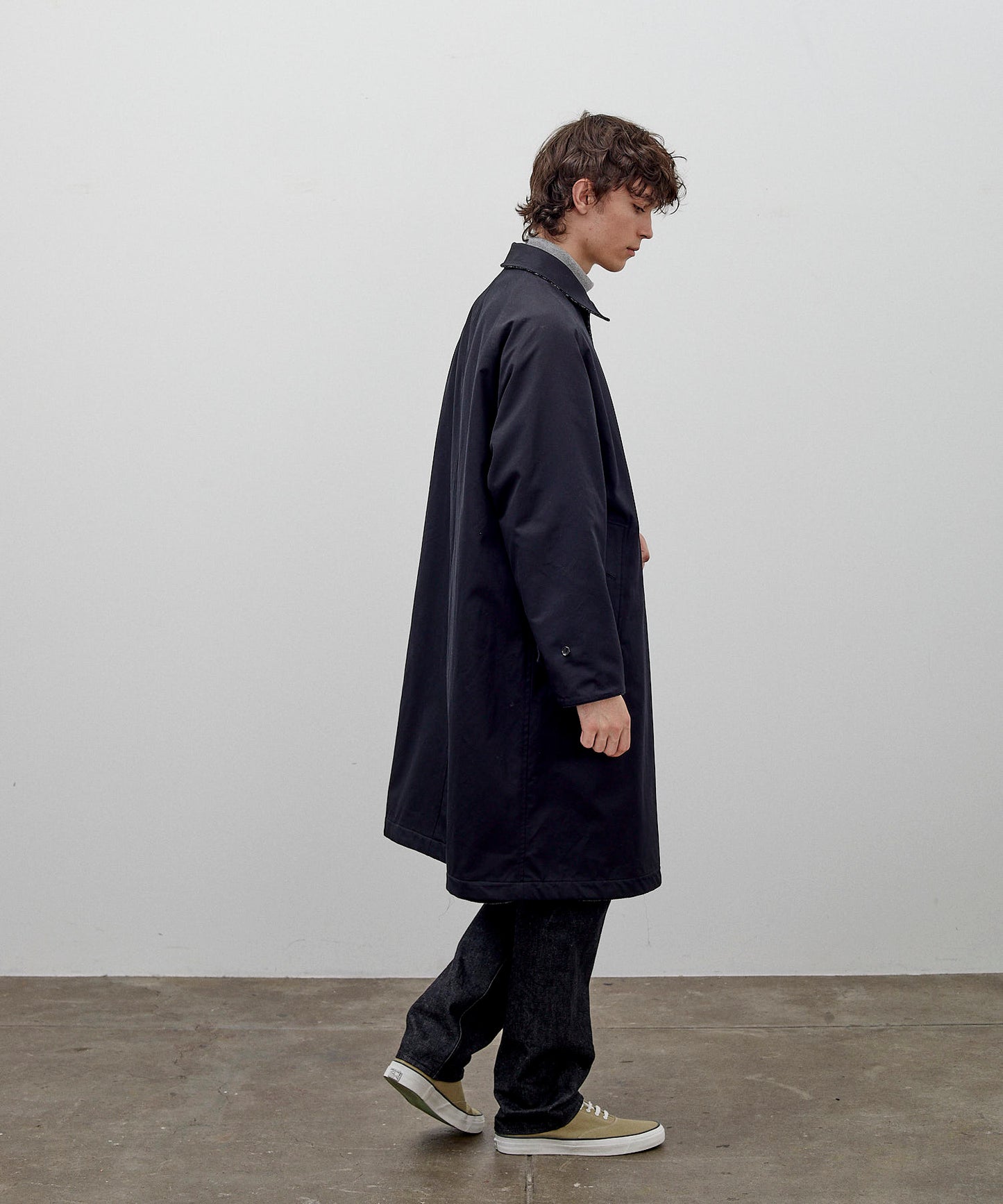 【 25FW 】ANATOMICA SINGLE RAGLAN COAT Ⅱ REVERSIBLE / BLACK
