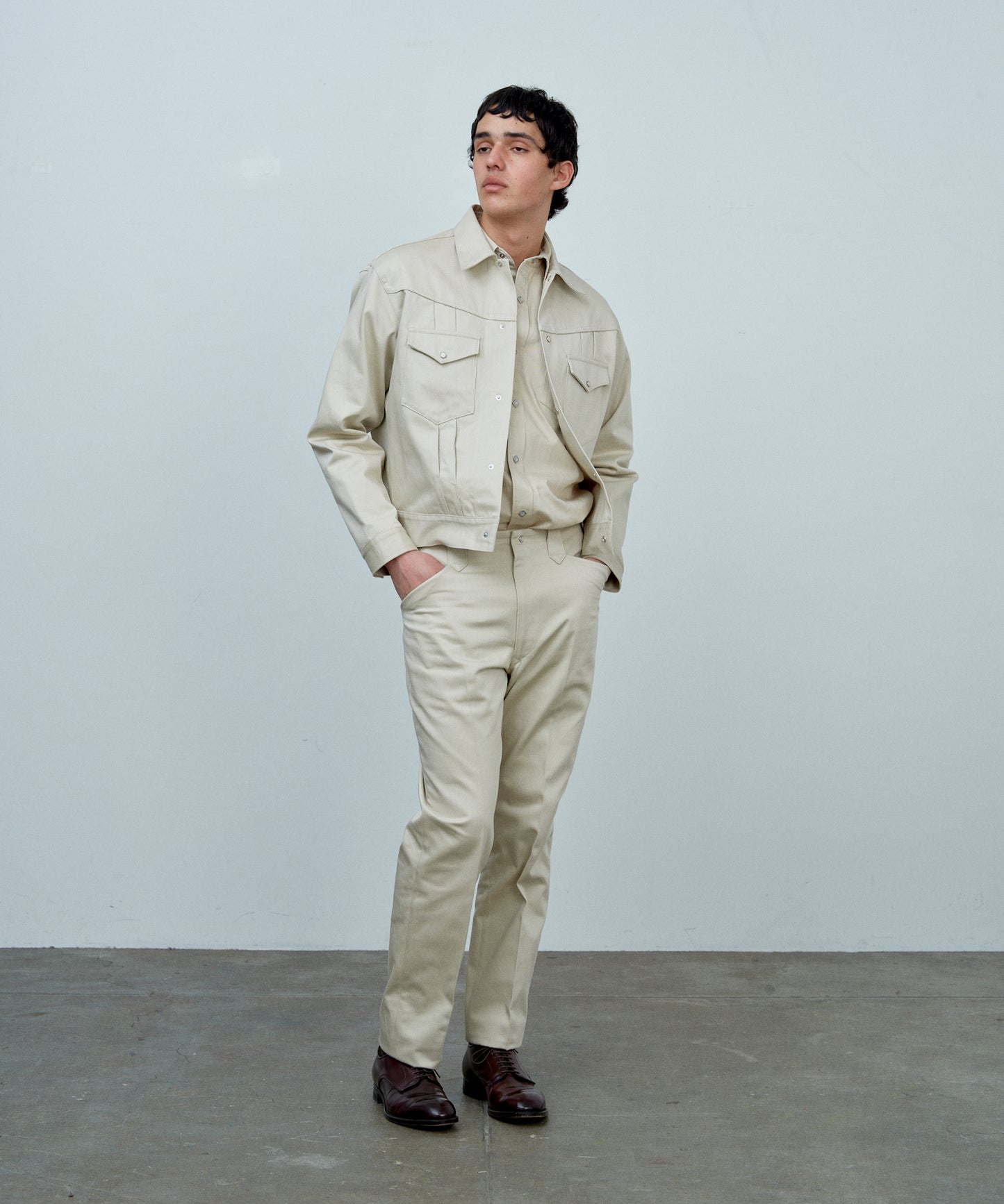 【 25FW 】ANATOMICA SAMUEL JACKET / BEIGE
