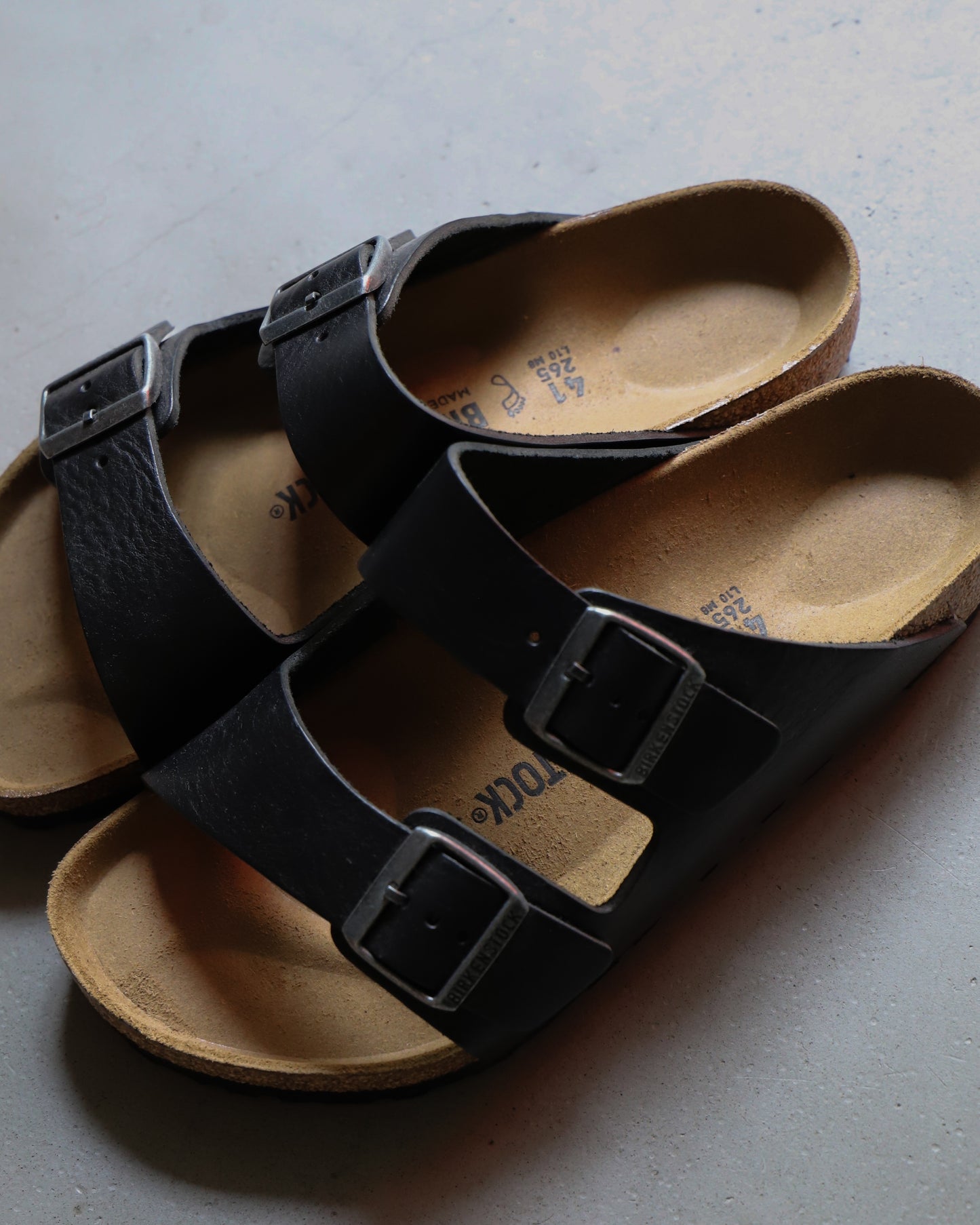 【 24FW 】BIRKENSTOCK Arizona REGULAR LE Vintage Wood / BLACK