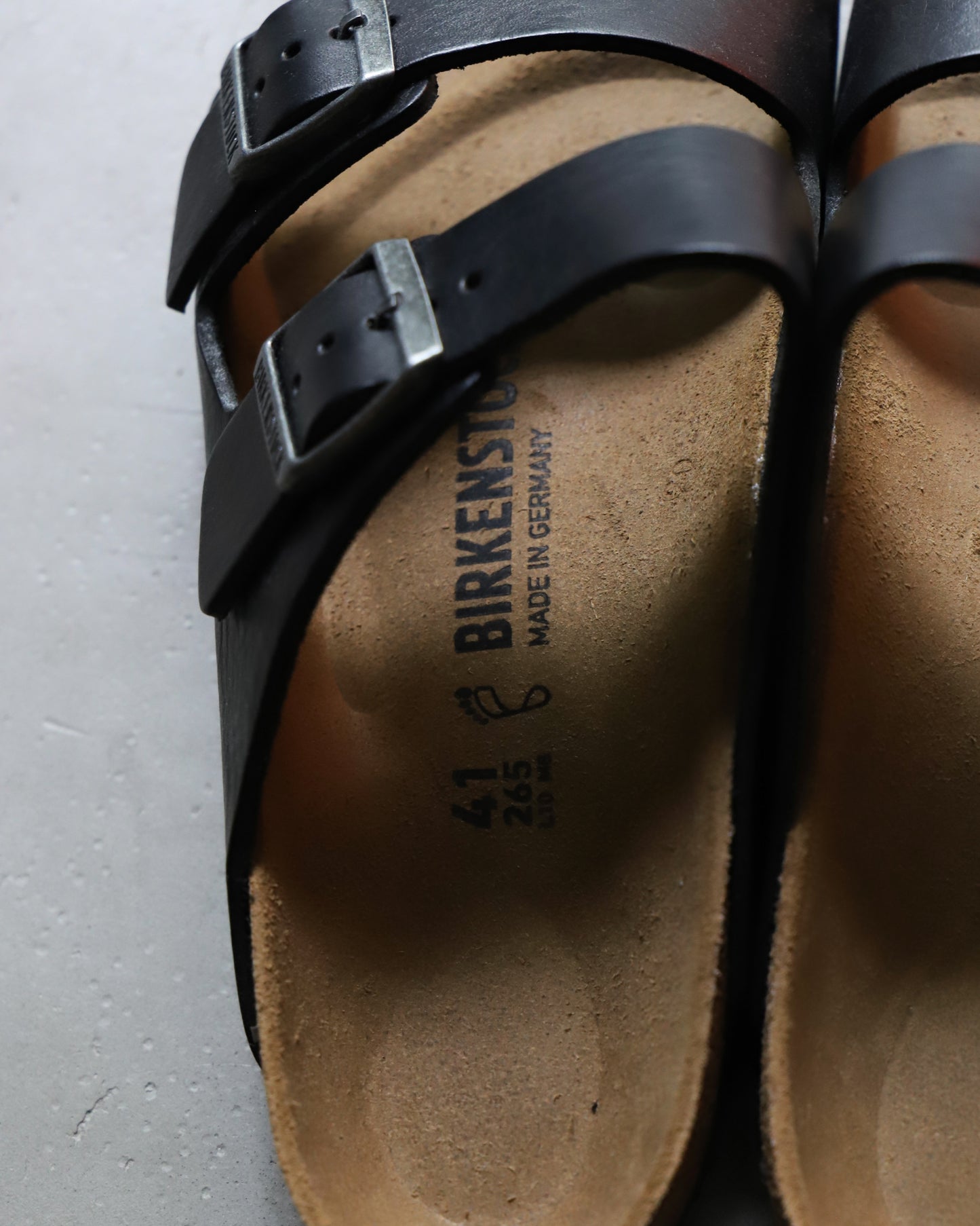 【 24FW 】BIRKENSTOCK Arizona REGULAR LE Vintage Wood / BLACK