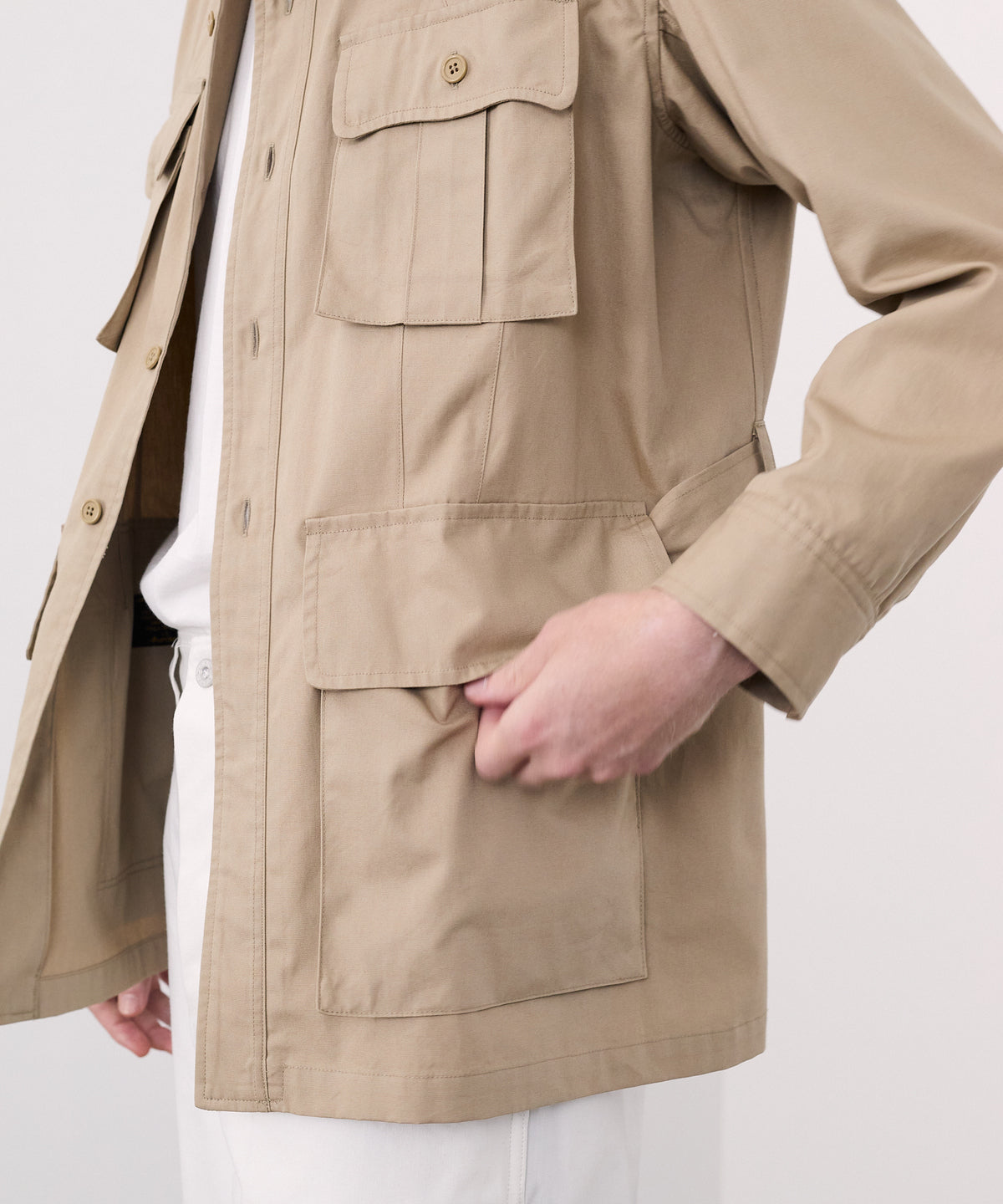 【 25SS 】ANATOMICA USAF BUSH JACKET / KHAKI