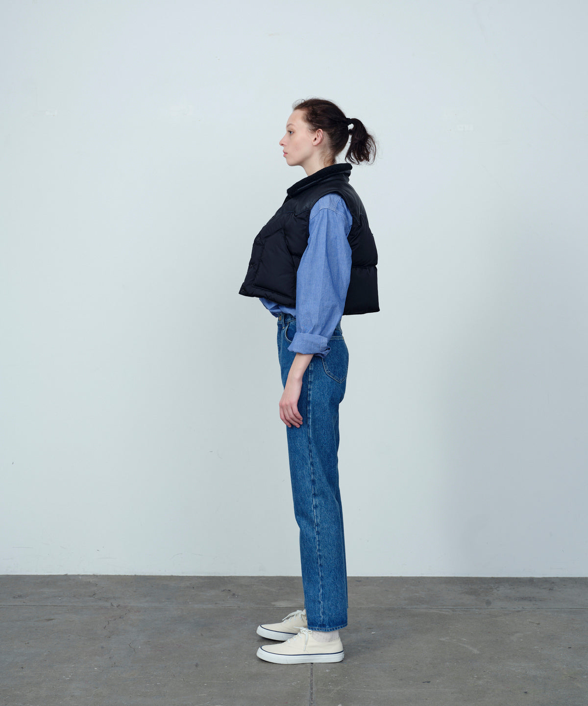 【 25FW 】RMFC HERITAGE ANNELLE VEST / BLACK