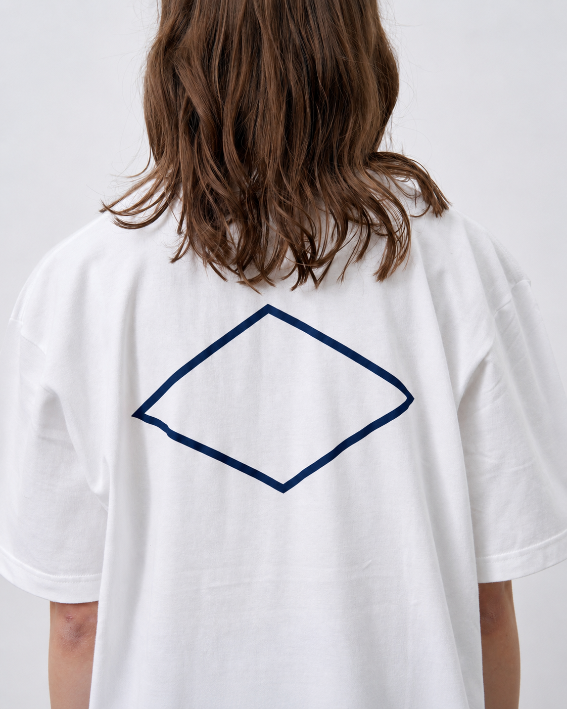 【 26SS 】BIGYANK DIAMOND BACK TEE / WHITE