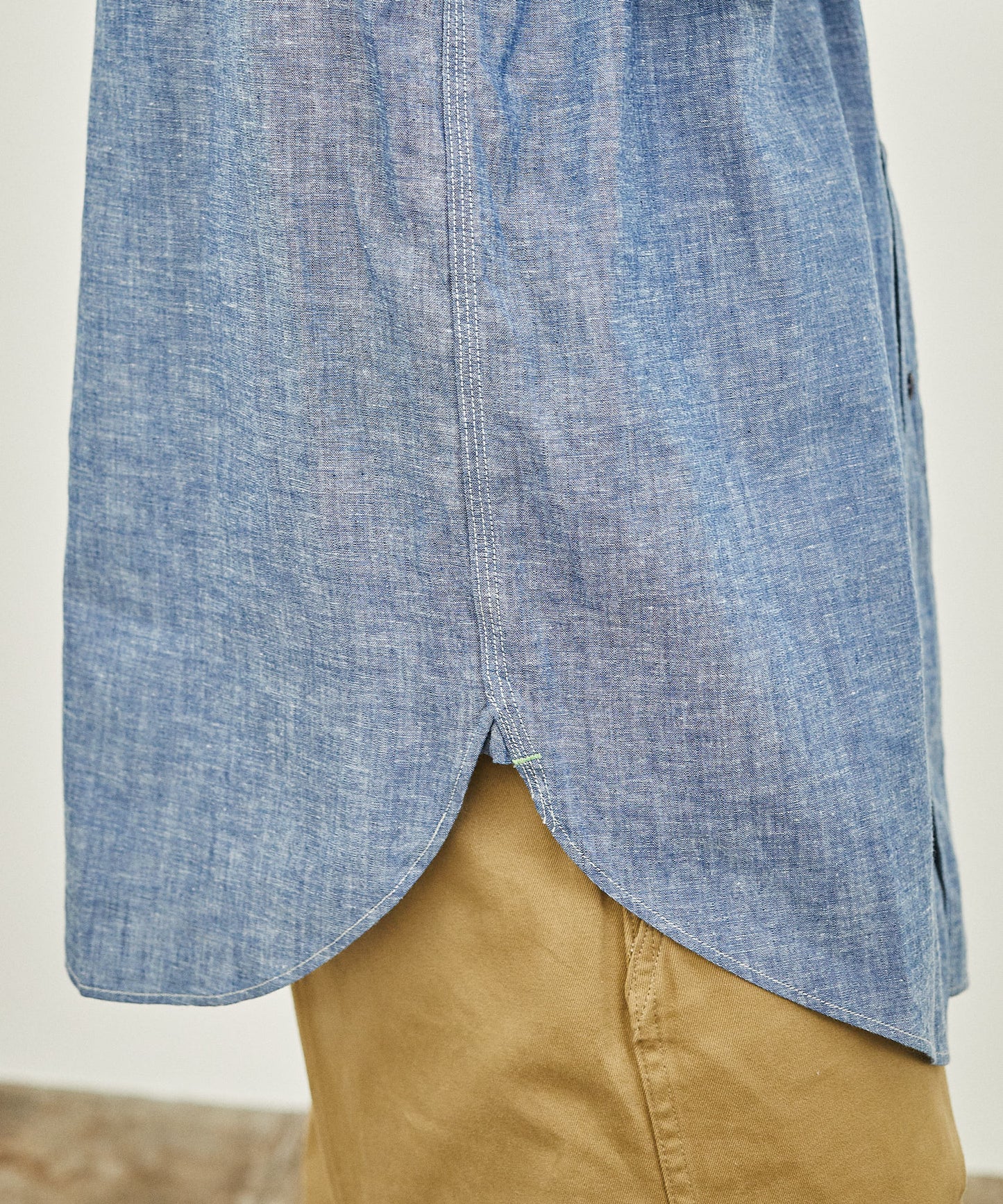 【 Restock 】BIGYANK M1935 WORK SHIRT CHAMBRAY / INDIGO