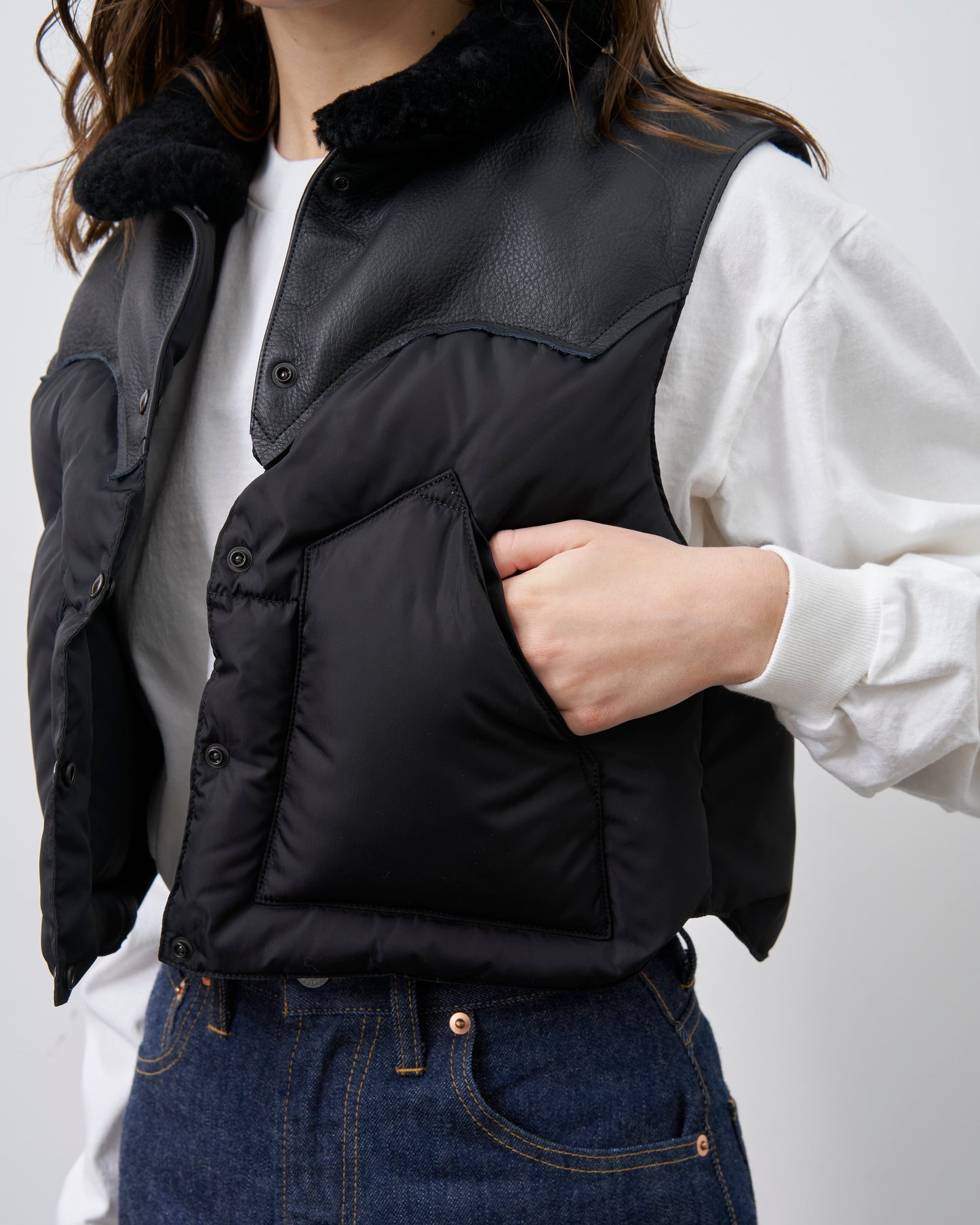 【 26FW 】RMFC CLASSICS ANNELLE VEST / BLACK
