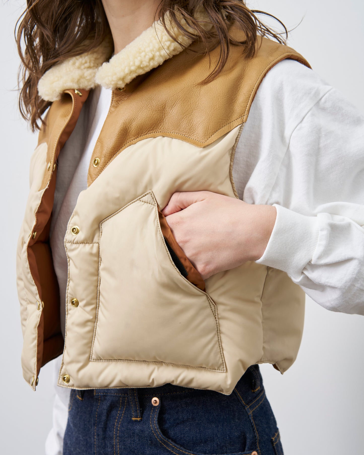【 26FW 】RMFC CLASSICS ANNELLE VEST / L.BEIGE