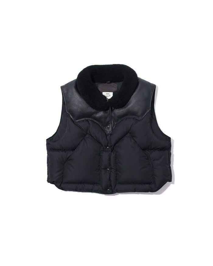 【 25FW 】RMFC HERITAGE ANNELLE VEST / BLACK