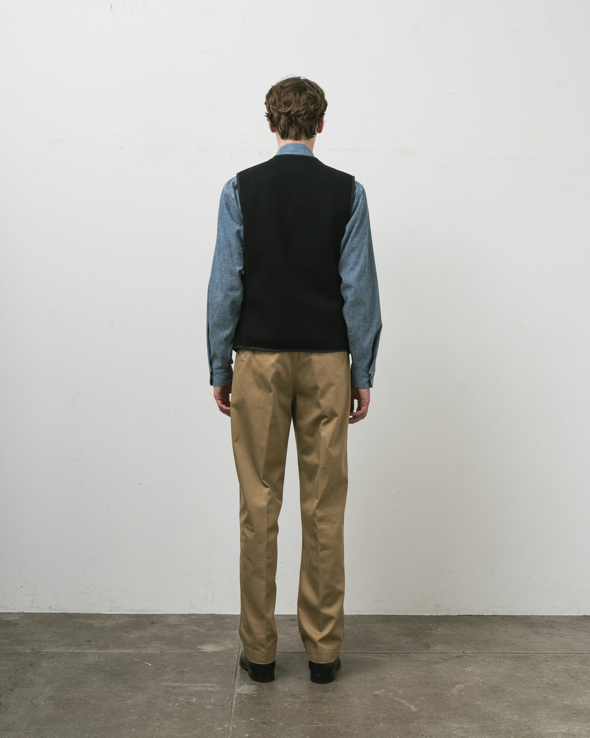 【 RESTOCK 】ANATOMICA BB VEST / DARK NAVY