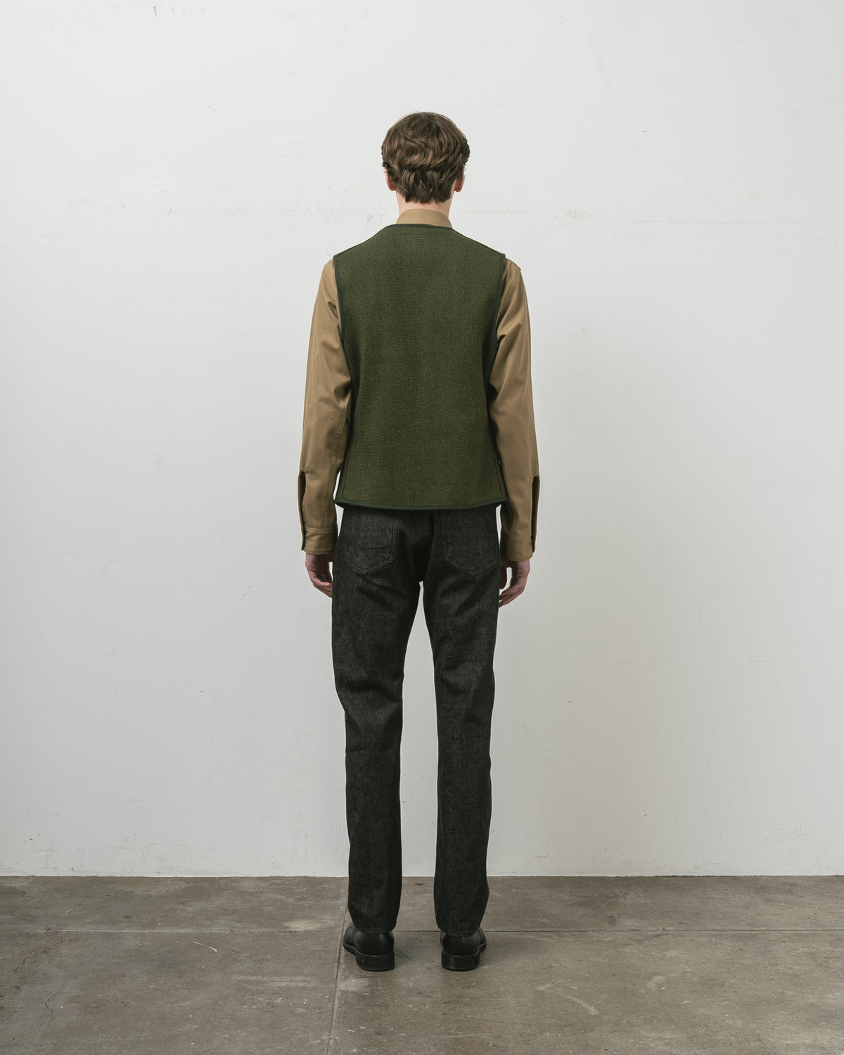 【 26FW 】ANATOMICA BB VEST / OLIVE