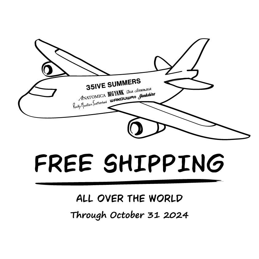 ★Limited time !!★Free International Shipping Campaign 【 10/10(Thu.)- 10/31(Thu.) 】