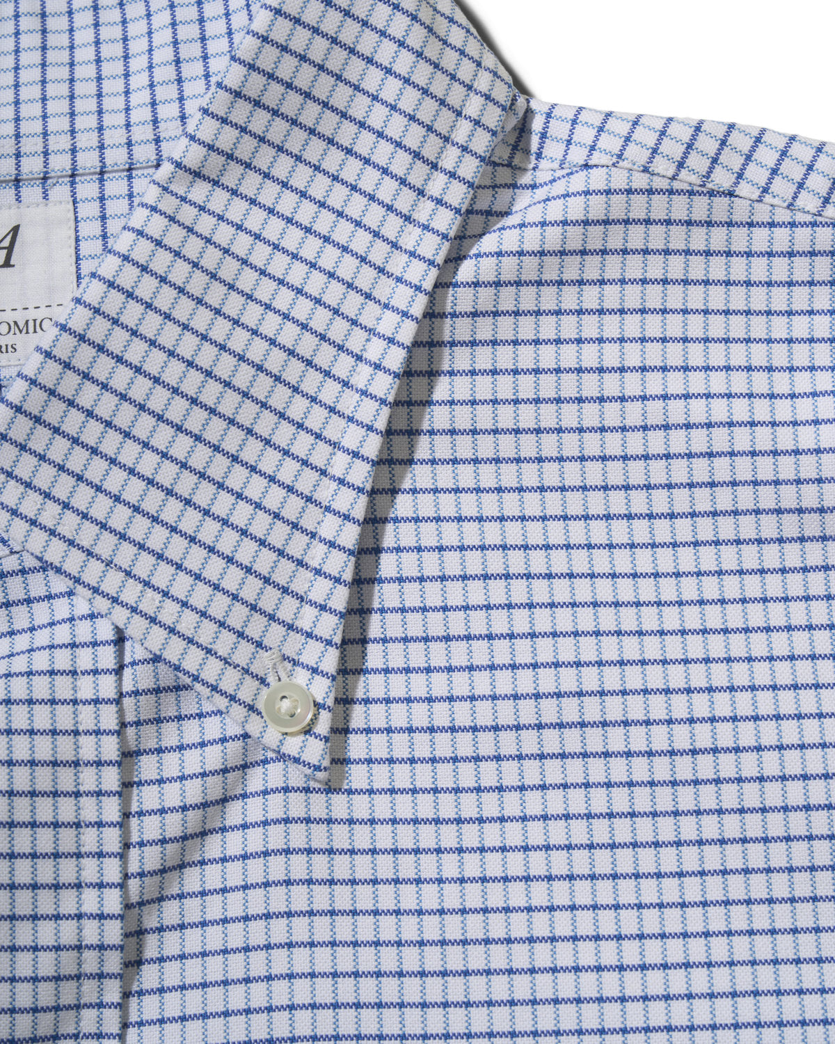【 26SS 】ANATOMICA BD SHIRT MADISON PLAID / SAX
