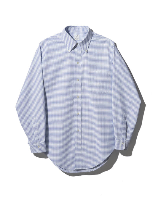 【 26SS 】ANATOMICA BD SHIRT MADISON PLAID / SAX