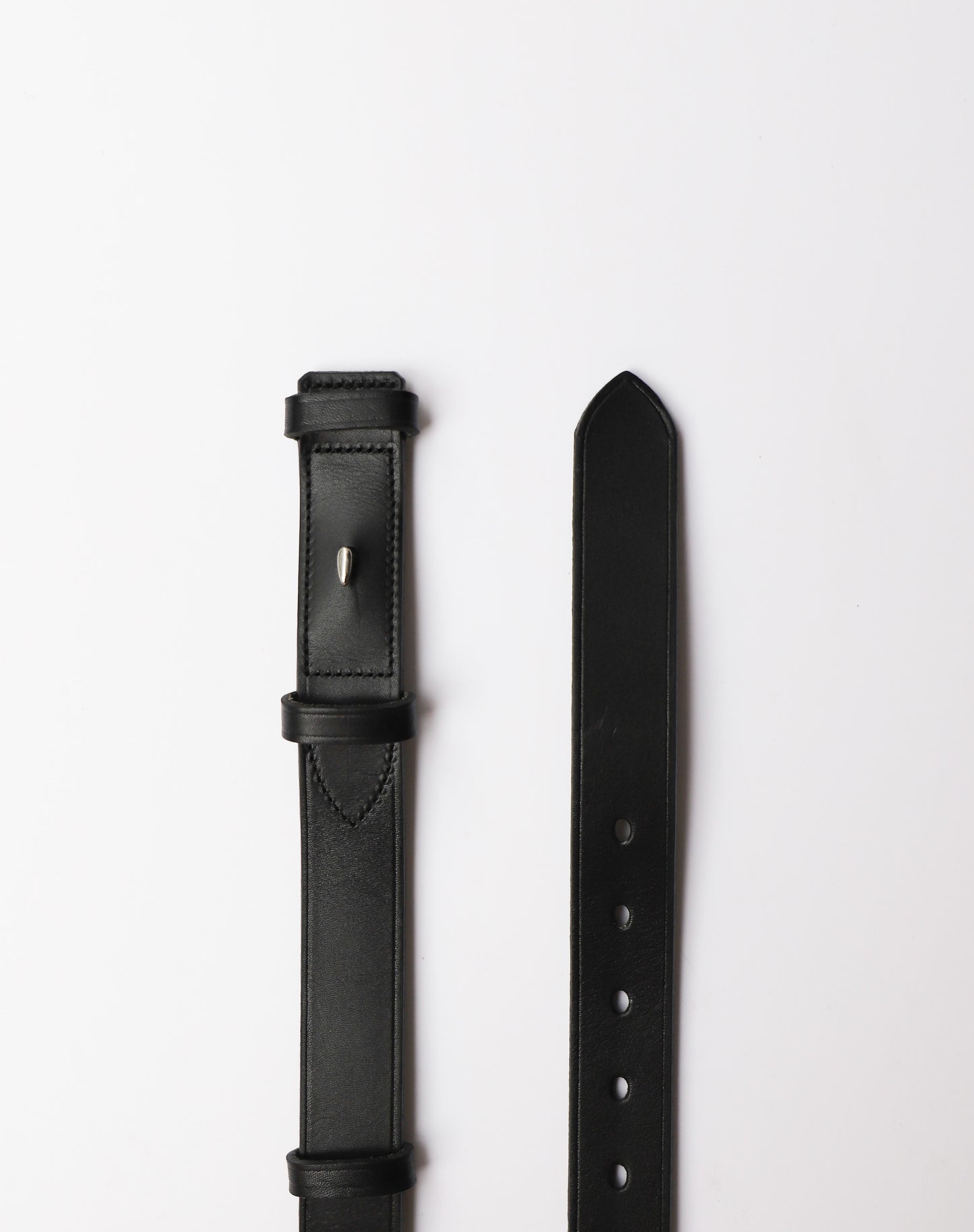 ANATOMICA DAHLMAN ARCHITECT LEATER BELT / BLACK