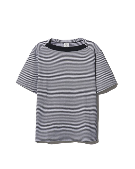 【 26SS 】ANATOMICA LADIES BRIGITTE TEE BORDER / BLACK