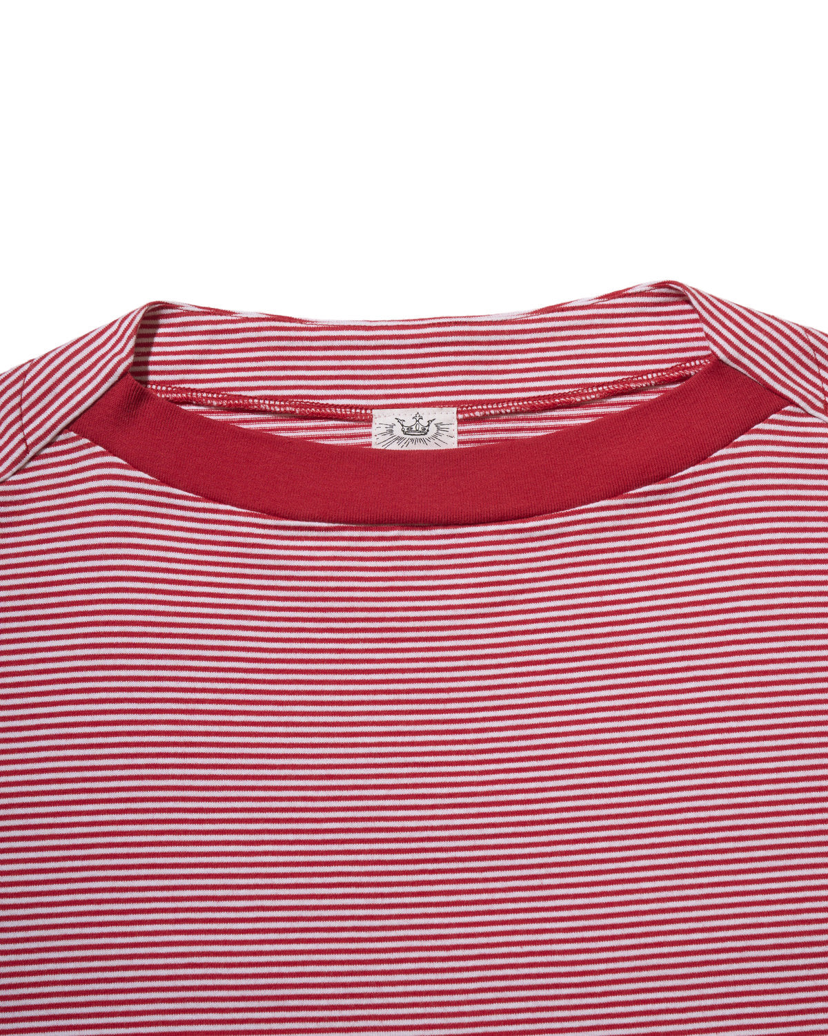 【 26SS 】ANATOMICA LADIES BRIGITTE TEE BORDER / RED