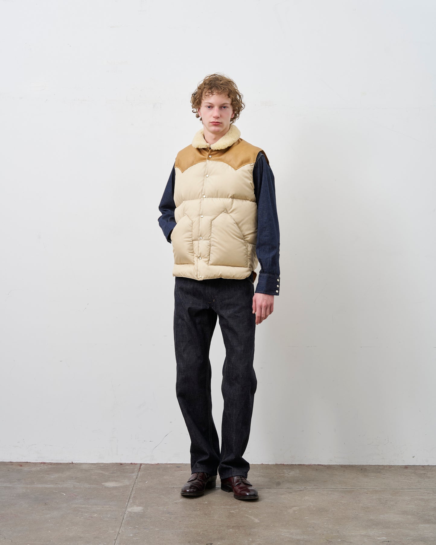 【 26FW 】RMFC CLASSICS CHRISTY VEST / L.BEIGE