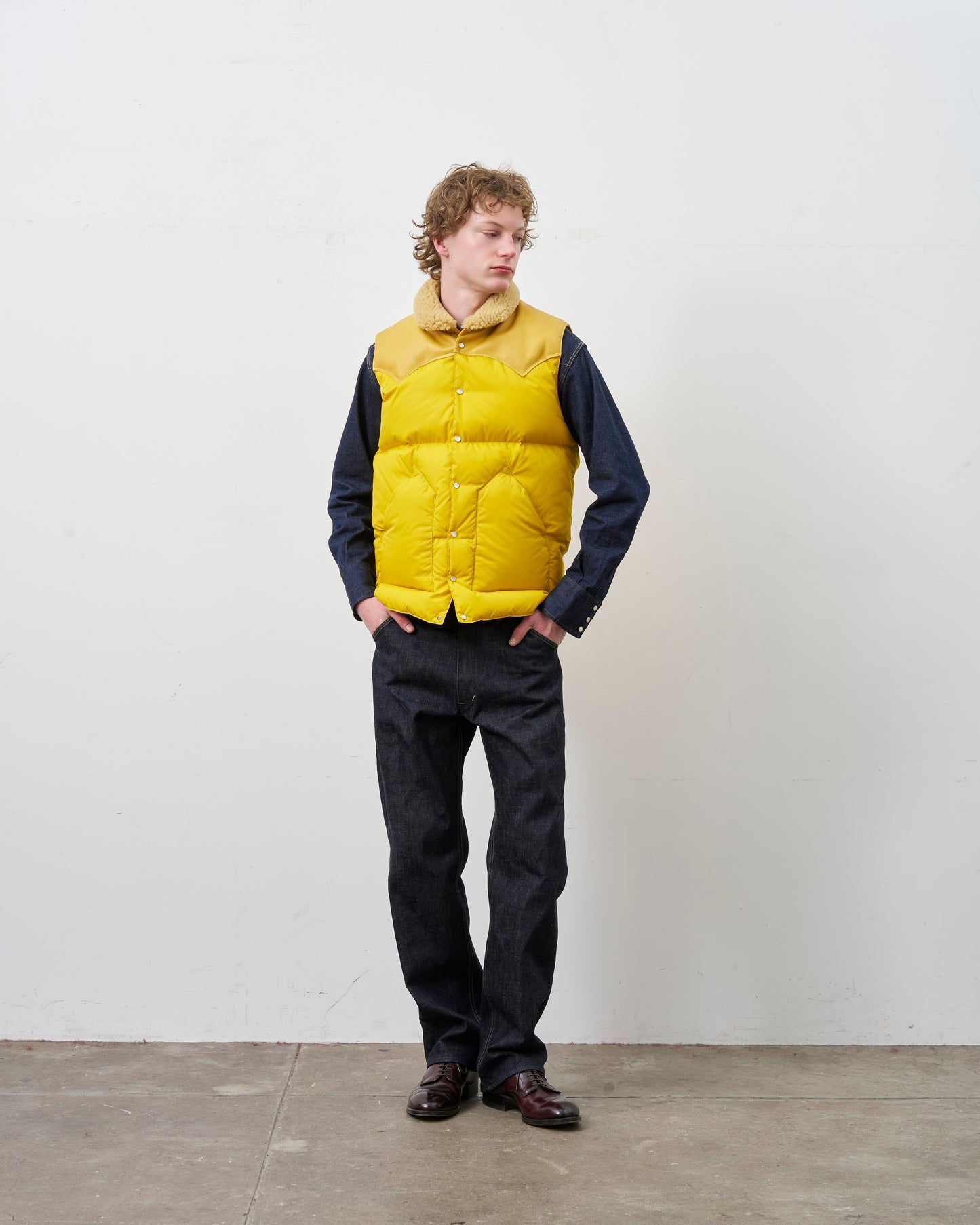【 26FW 】RMFC CLASSICS CHRISTY VEST / YELLOW