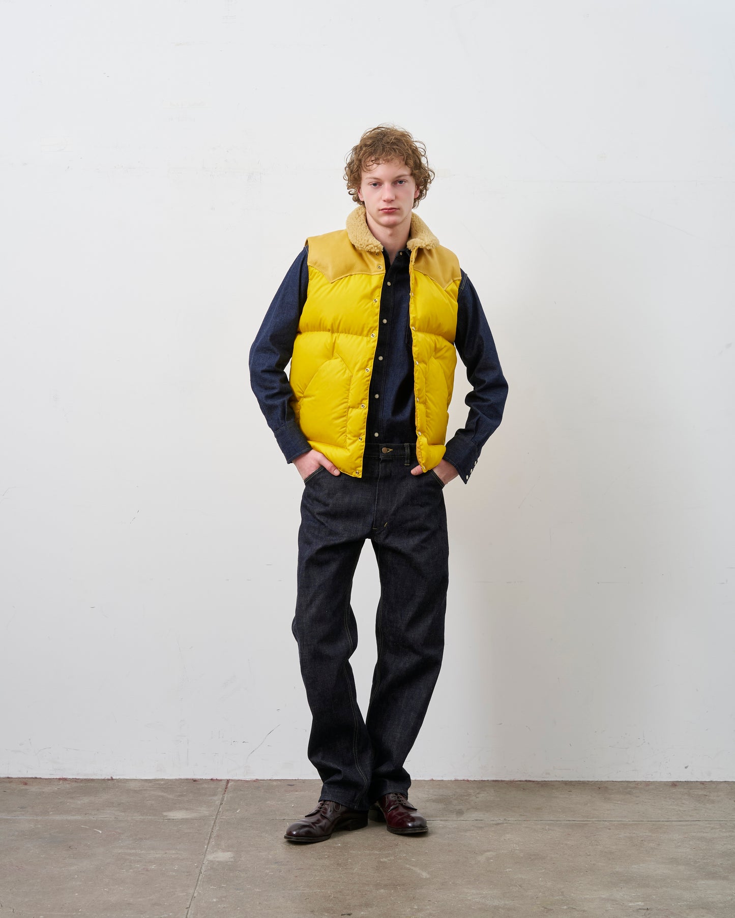 【 26FW 】RMFC CLASSICS CHRISTY VEST / YELLOW