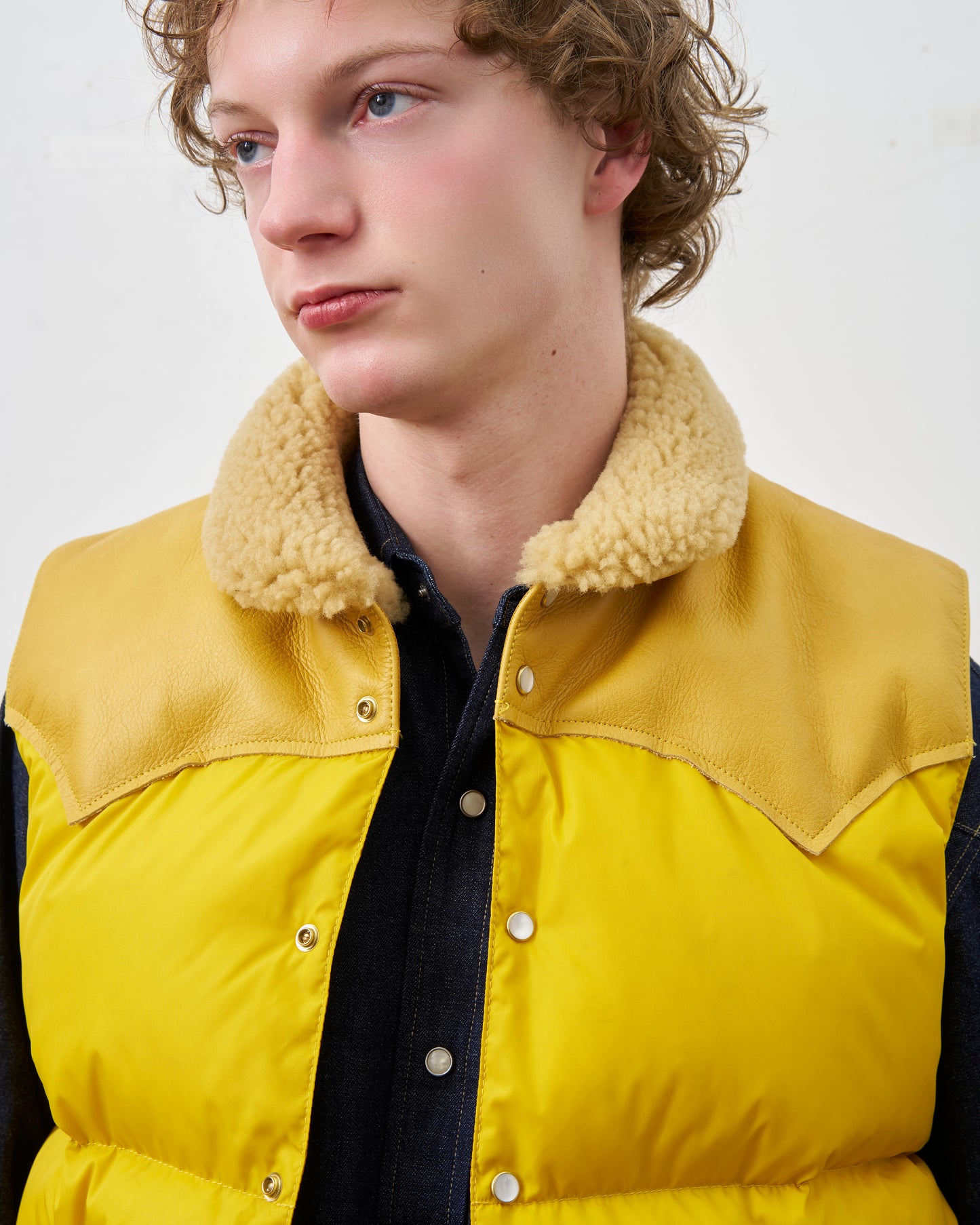 【 26FW 】RMFC CLASSICS CHRISTY VEST / YELLOW