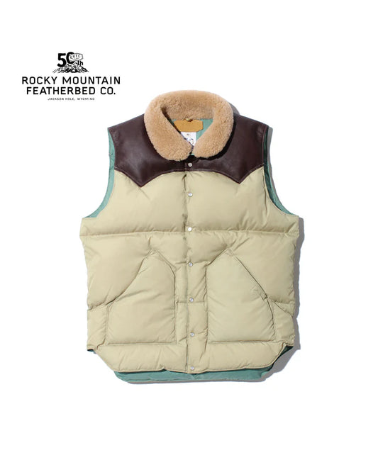 【 50th Anniv. 】RMFC HERITAGE  CHRISTY VEST / TAN