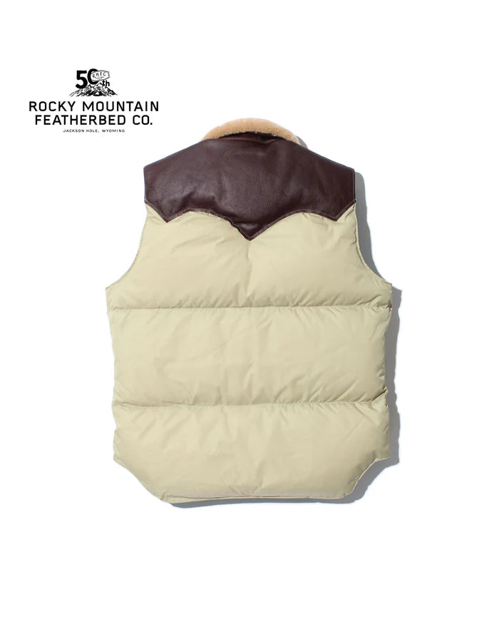 【 50th Anniv. 】RMFC HERITAGE  CHRISTY VEST / TAN