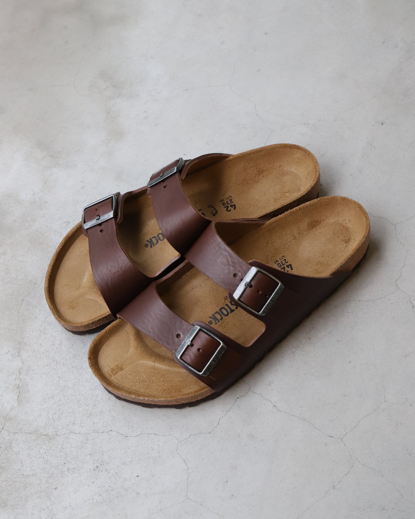 【 24FW 】BIRKENSTOCK Arizona REGULAR LE Vintage Wood / BROWN