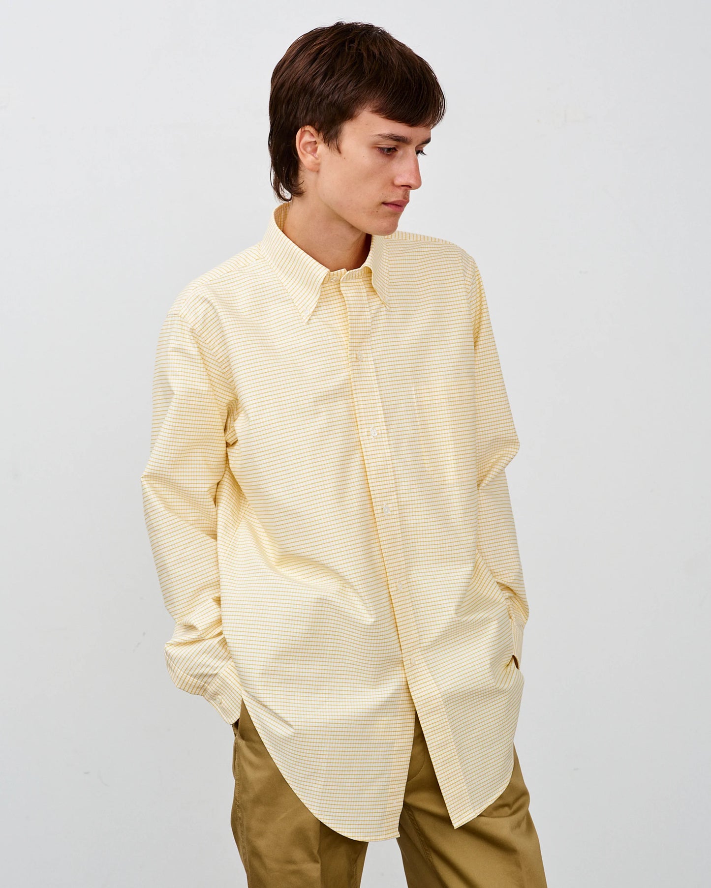 【 26SS 】ANATOMICA BD SHIRT MADISON PLAID / YELLOW