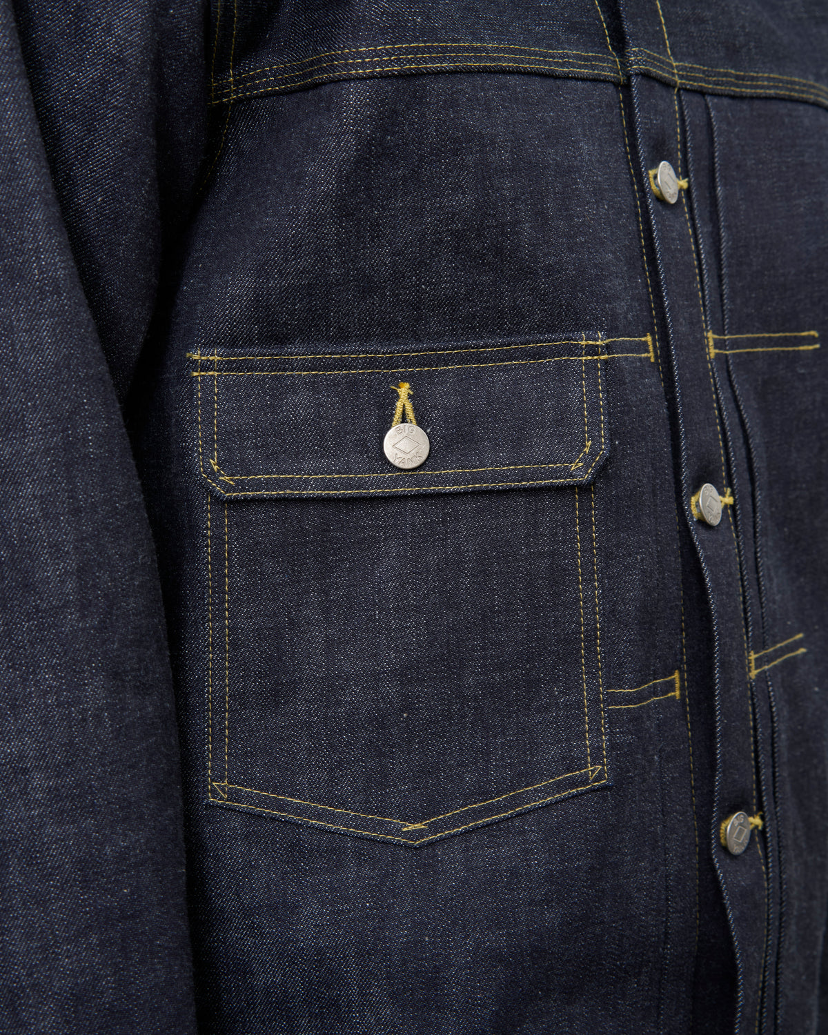 【 26FW 】※PRE-ORDER BIGYANK DALLY JACKET SELVAGE DENIM / DARK INDIGO