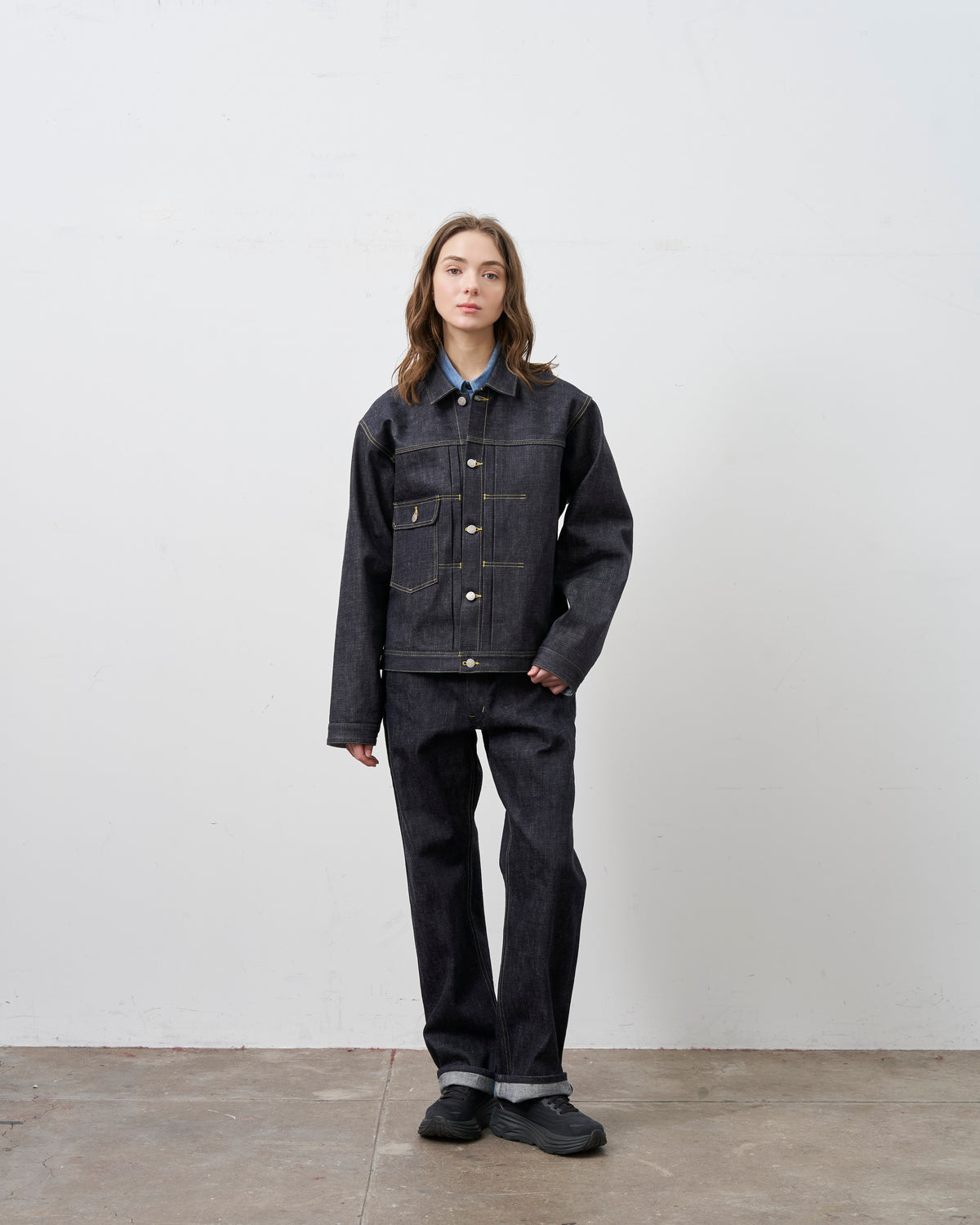 【 26FW 】※PRE-ORDER BIGYANK DALLY JACKET SELVAGE DENIM / DARK INDIGO