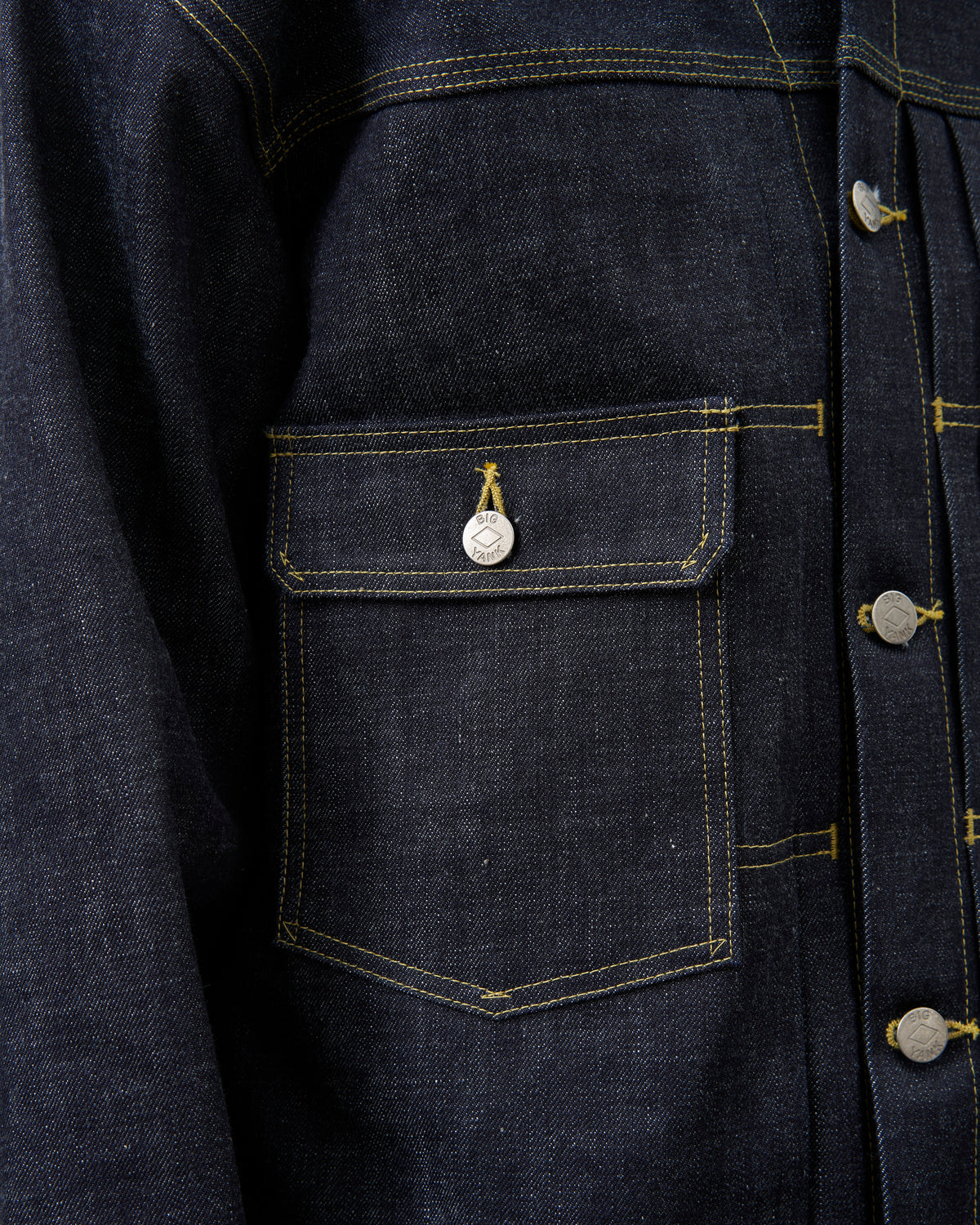 【 26FW 】※PRE-ORDER BIGYANK DALLY JACKET SELVAGE DENIM / DARK INDIGO