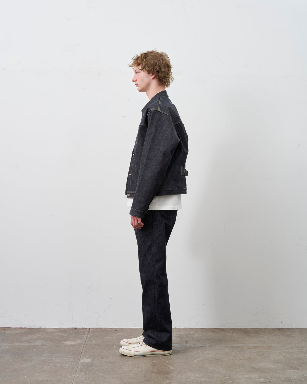 【 26FW 】※PRE-ORDER BIGYANK DALLY JACKET SELVAGE DENIM / DARK INDIGO