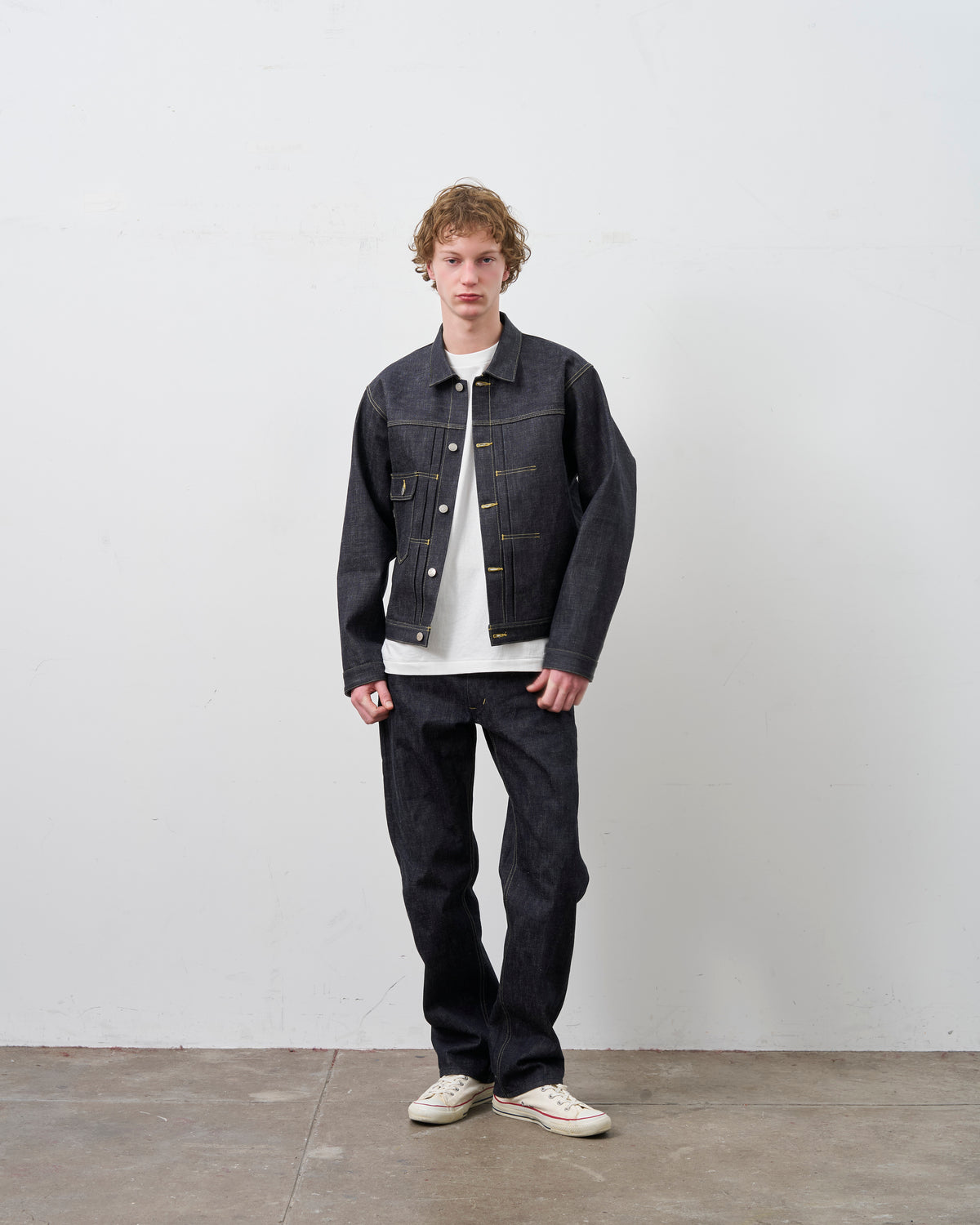 【 26FW 】※PRE-ORDER BIGYANK DALLY JACKET SELVAGE DENIM / DARK INDIGO