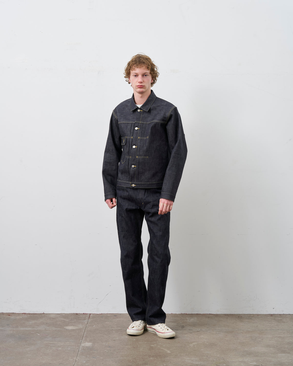 【 26FW 】※PRE-ORDER BIGYANK DALLY JACKET SELVAGE DENIM / DARK INDIGO