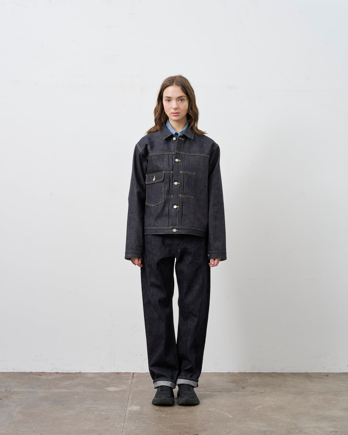 【 26FW 】※PRE-ORDER BIGYANK DALLY JACKET SELVAGE DENIM / DARK INDIGO