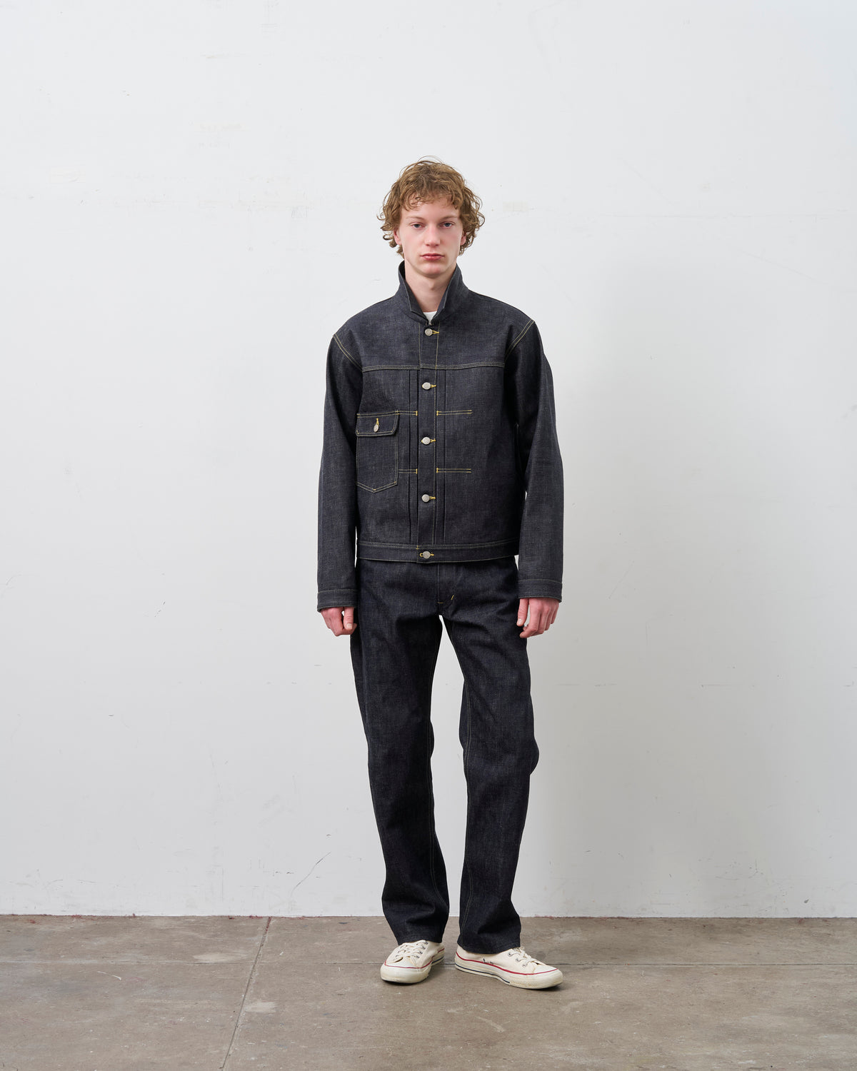 【 26FW 】※PRE-ORDER BIGYANK DALLY JACKET SELVAGE DENIM / DARK INDIGO