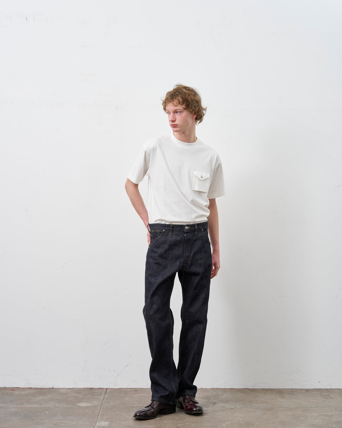 【 26FW 】※PRE-ORDER BIGYANK DALLY PANTS SELVAGE DENIM / DARK INDIGO