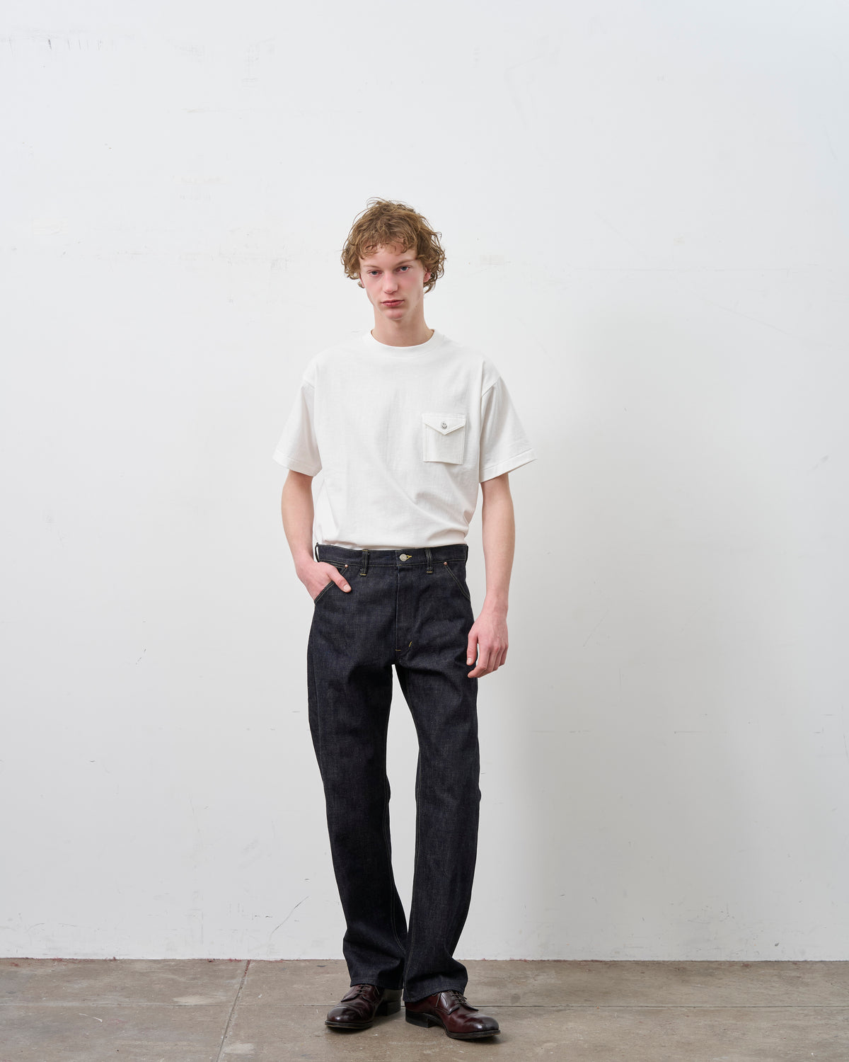 【 26FW 】※PRE-ORDER BIGYANK DALLY PANTS SELVAGE DENIM / DARK INDIGO