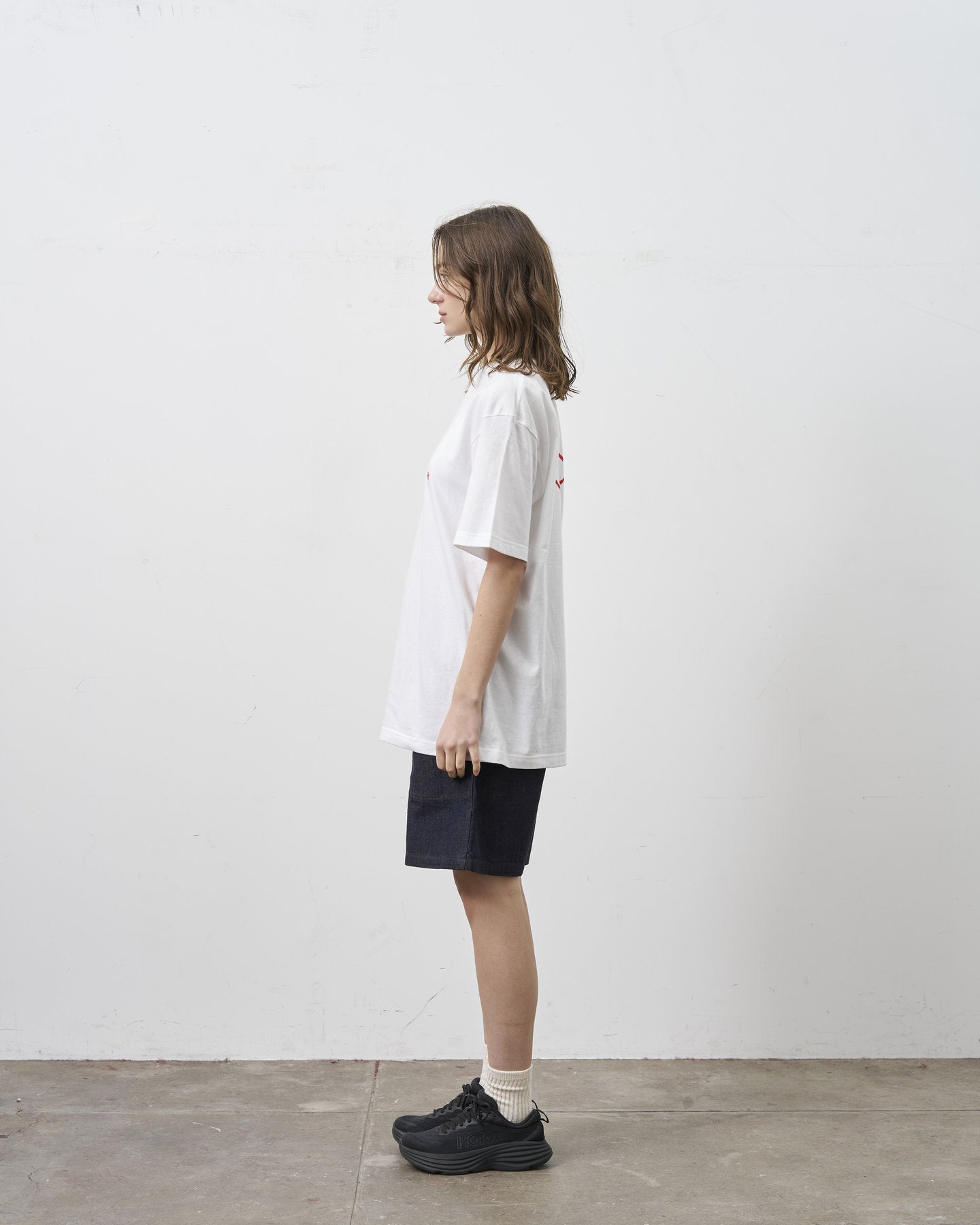 【 26SS 】BIGYANK DIAMOND BACK TEE / WHITE