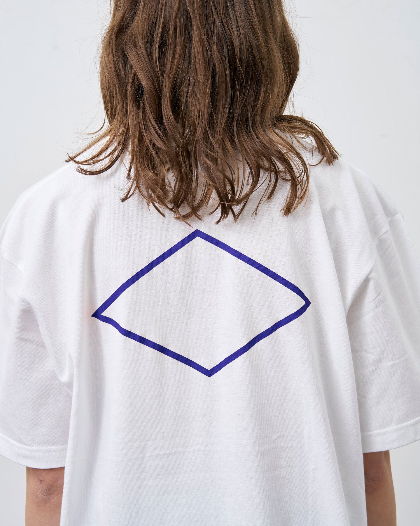 【 26SS 】BIGYANK DIAMOND BACK TEE / WHITE
